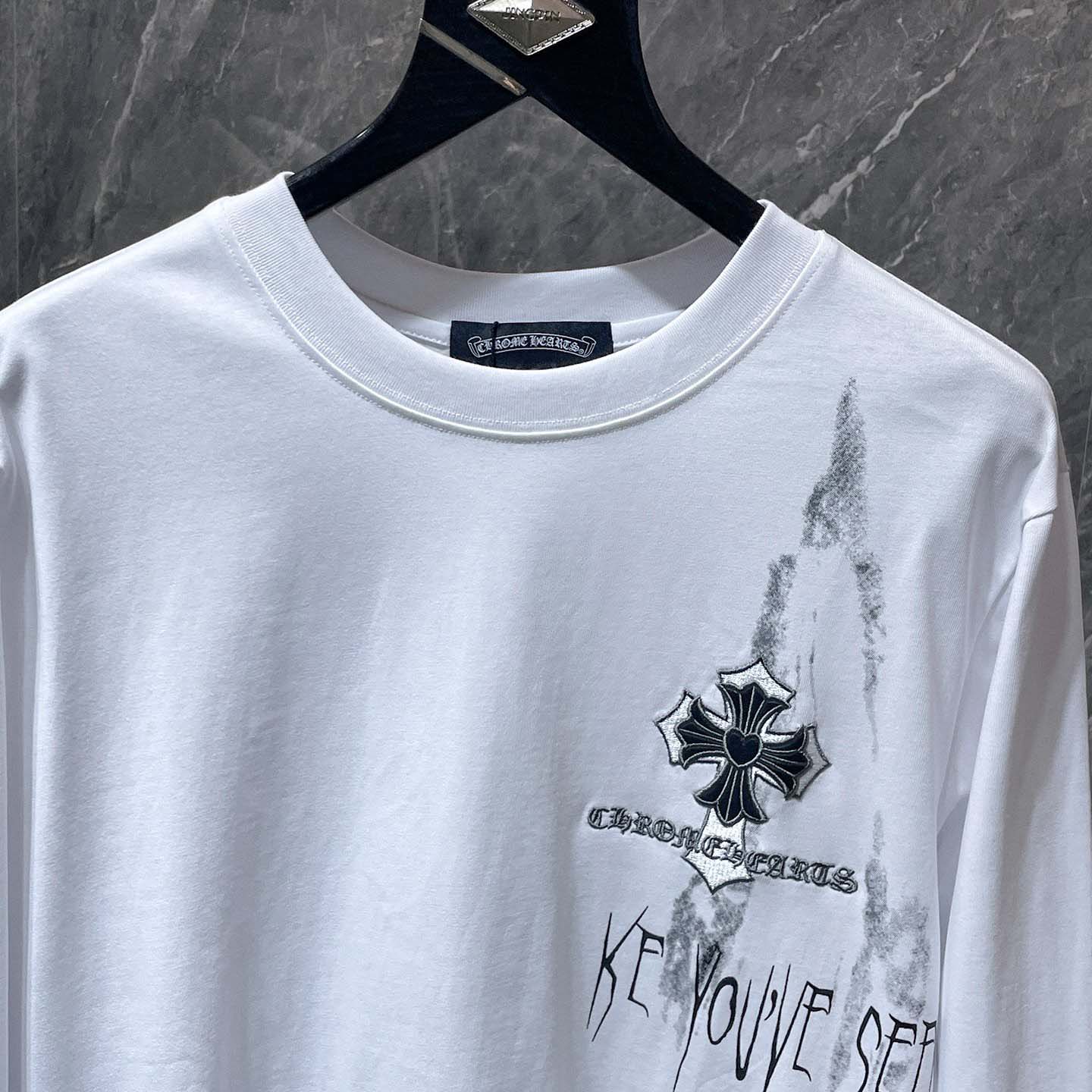 Chrome Hearts Long-sleeve T-shirt  - FashionPlug