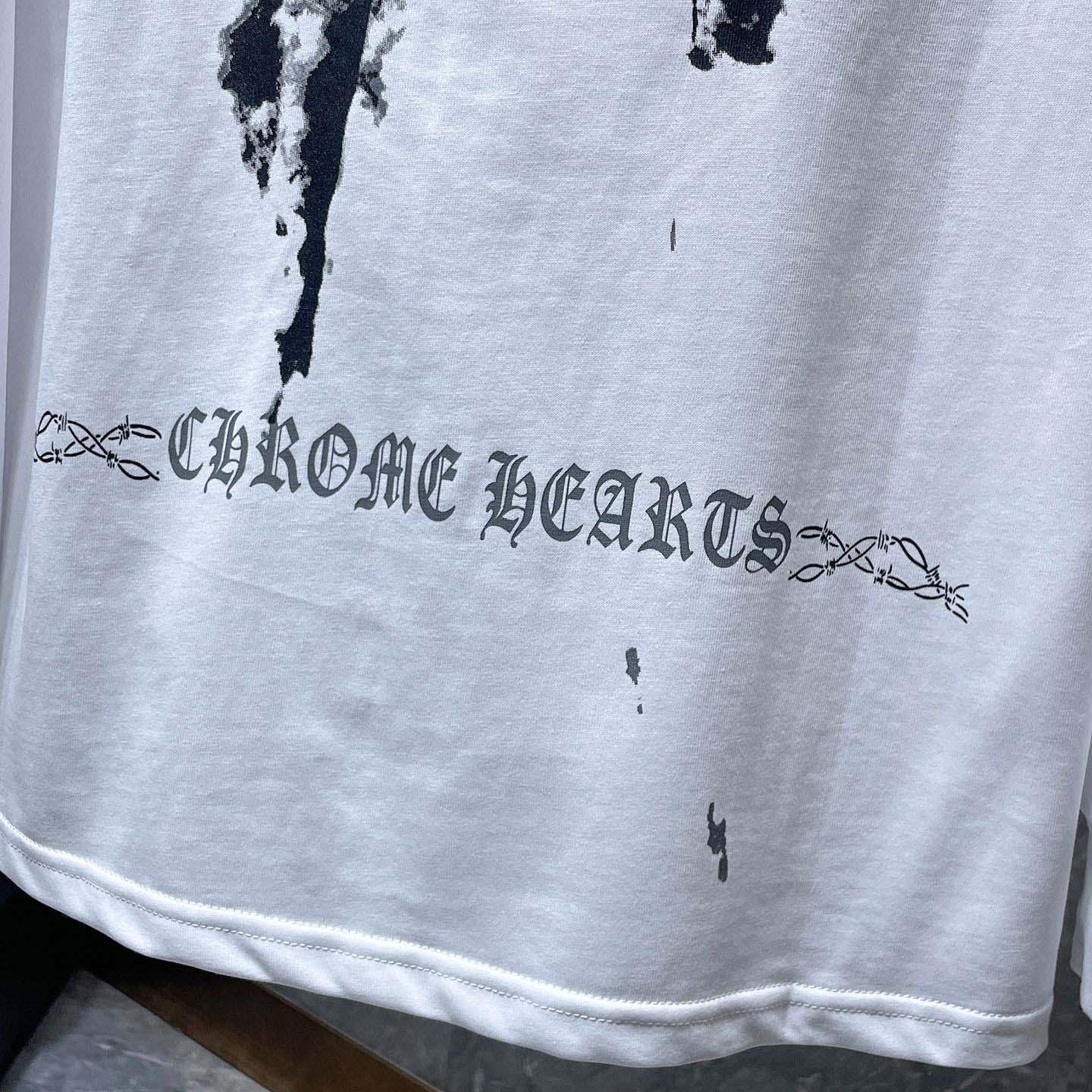 Chrome Hearts Long-sleeve T-shirt  - FashionPlug