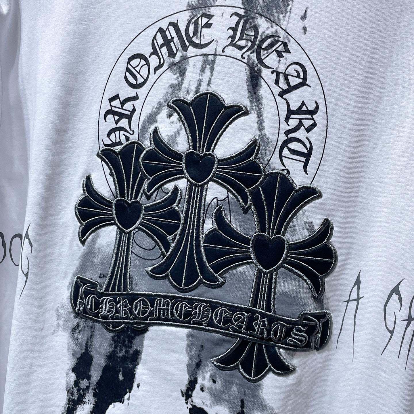 Chrome Hearts Long-sleeve T-shirt  - FashionPlug