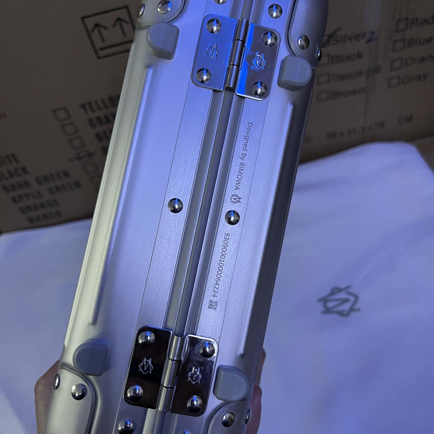 Rimowa Original - Aluminum Cross-Body Bag  - FashionPlug