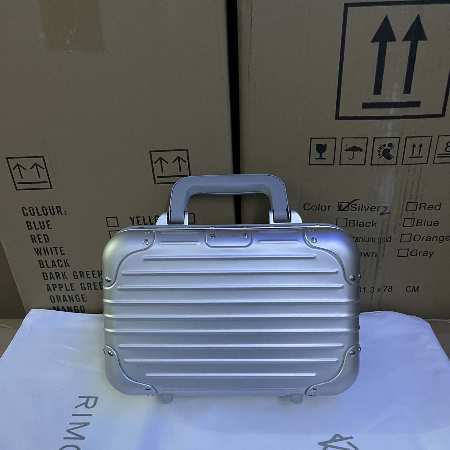 Rimowa Original - Aluminum Cross-Body Bag  - FashionPlug