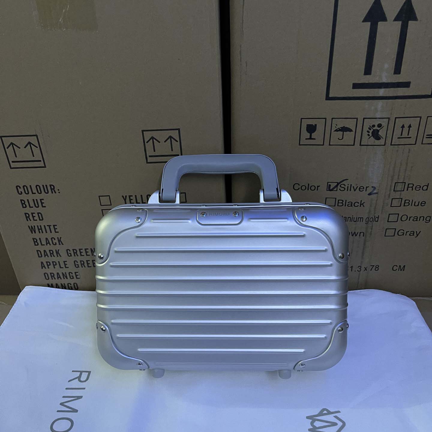 Rimowa Original - Aluminum Cross-Body Bag  - FashionPlug