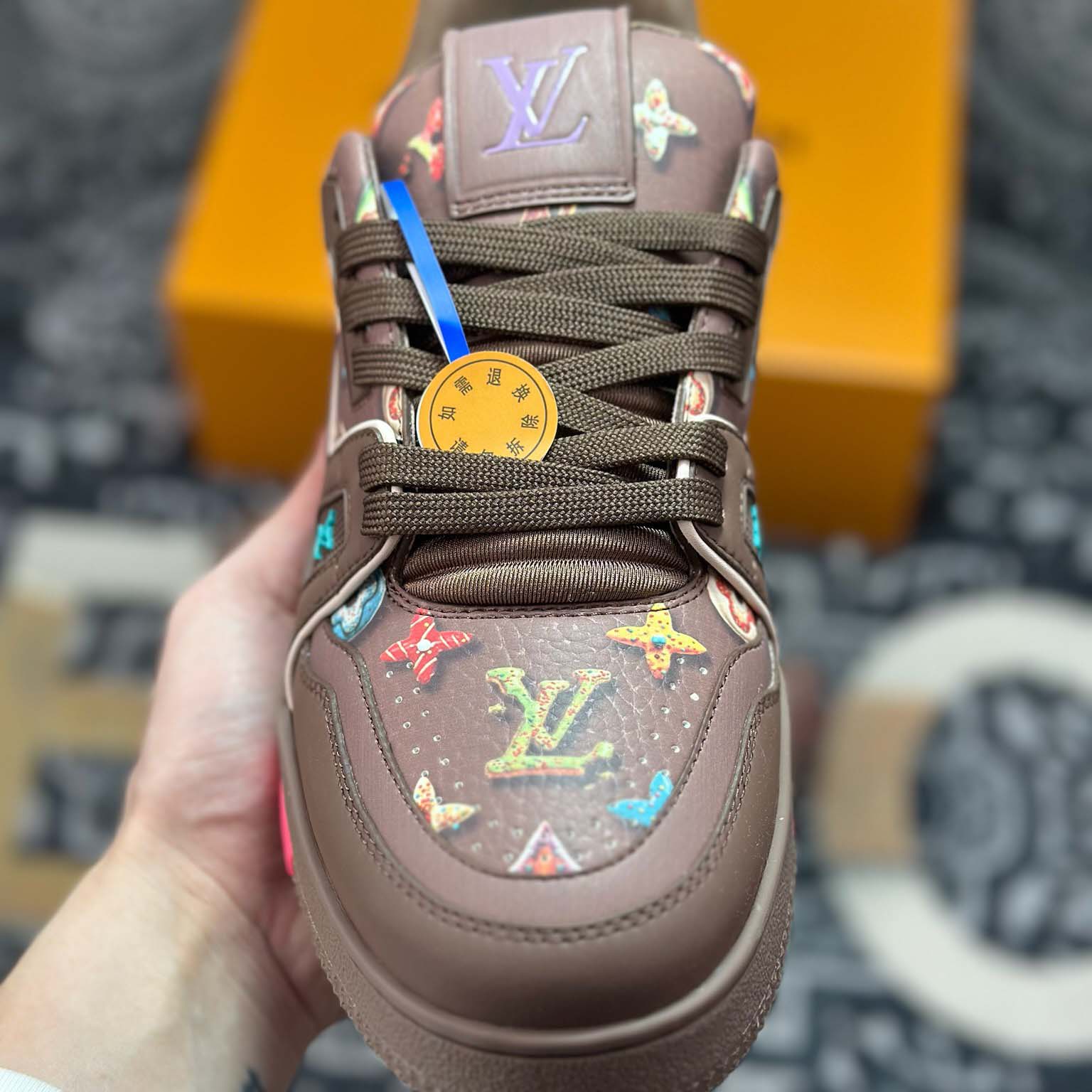 Louis Vuitton LV Trainer Sneaker - FashionPlug