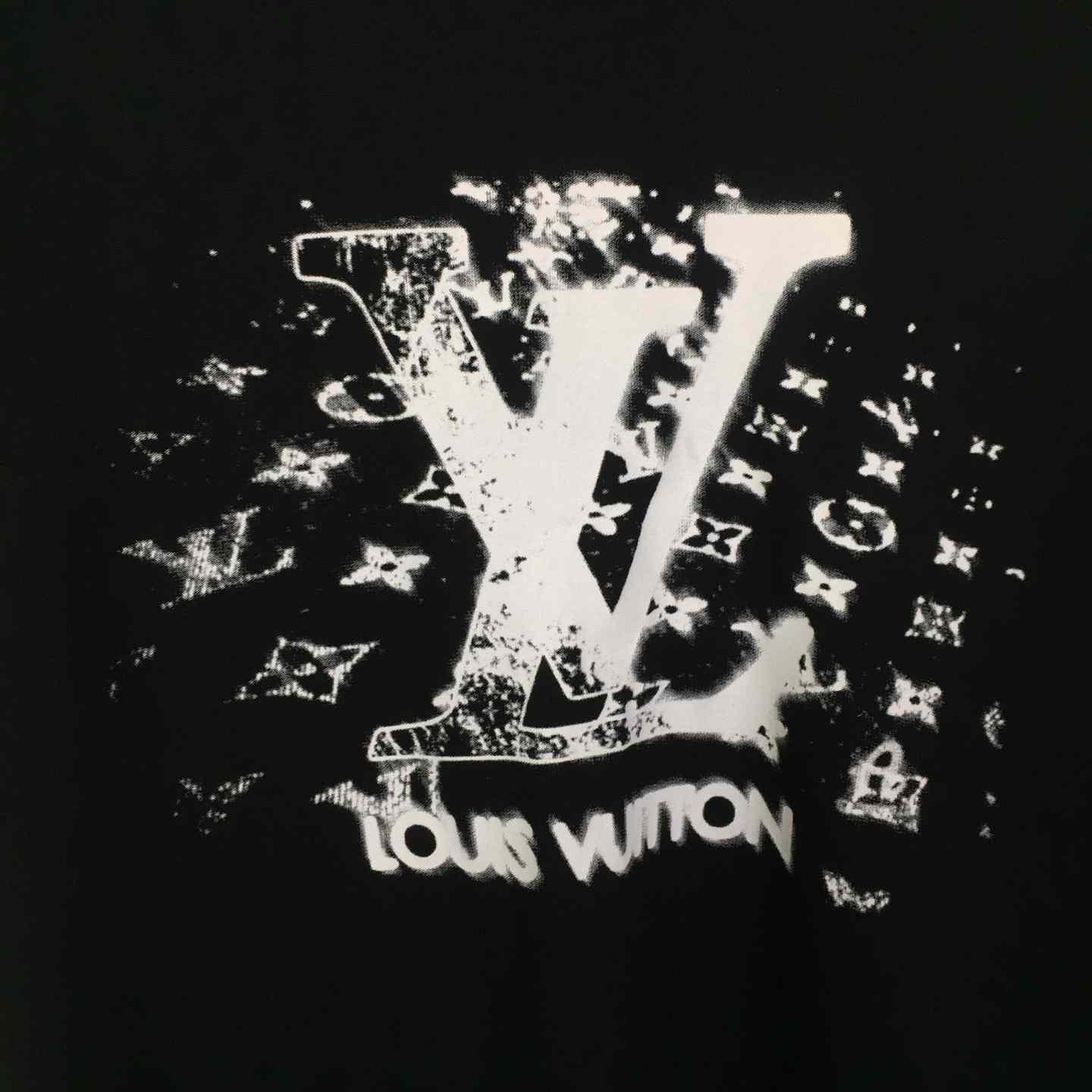 Louis Vuitton Distressed Graphic T-shirt - FashionPlug