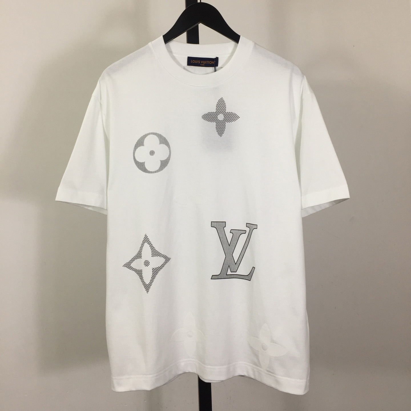 Louis Vuitton Monogram Short-Sleeved Knitted Crewneck   - FashionPlug