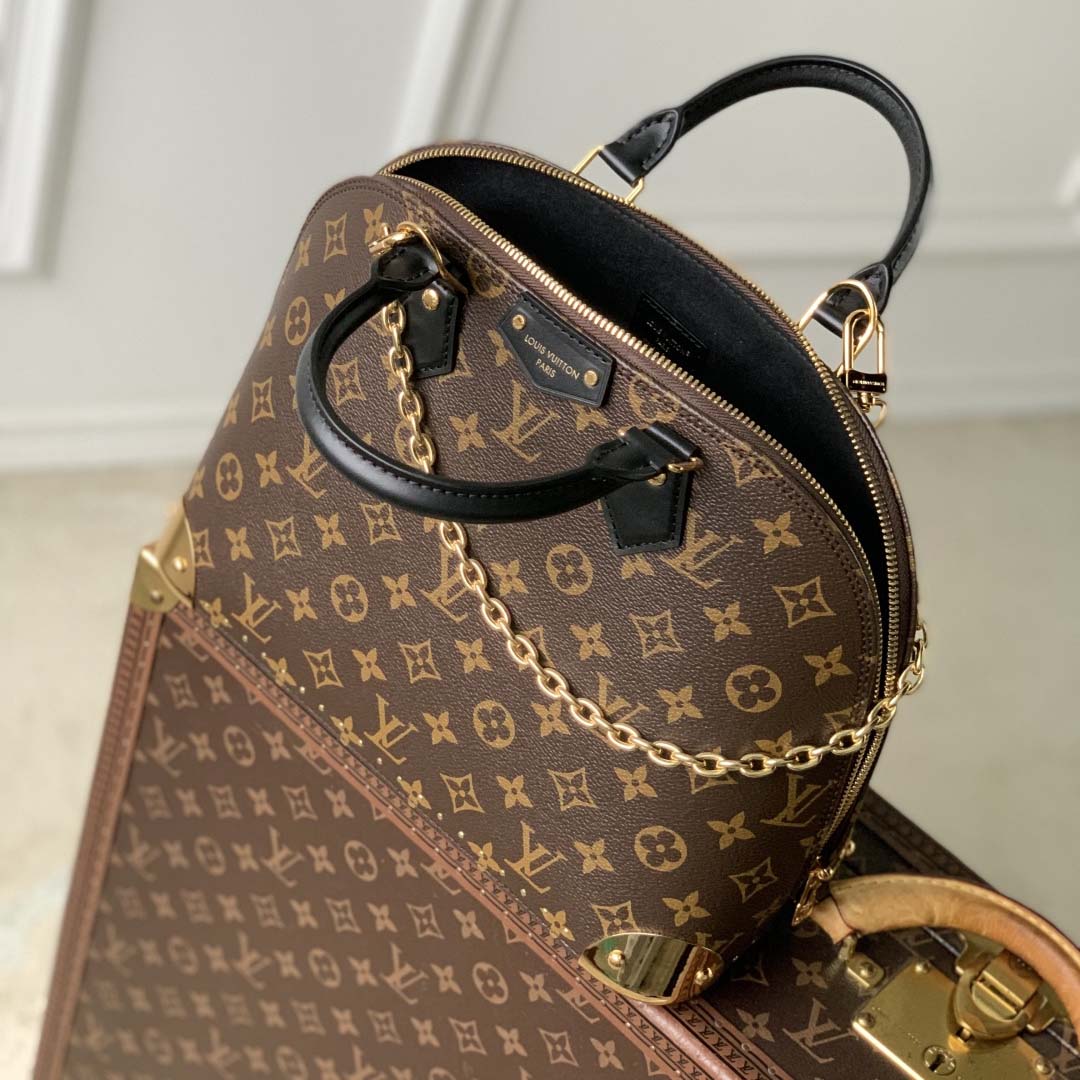 Louis Vuitton Alma Trunk PM Monogram   M27216  - FashionPlug