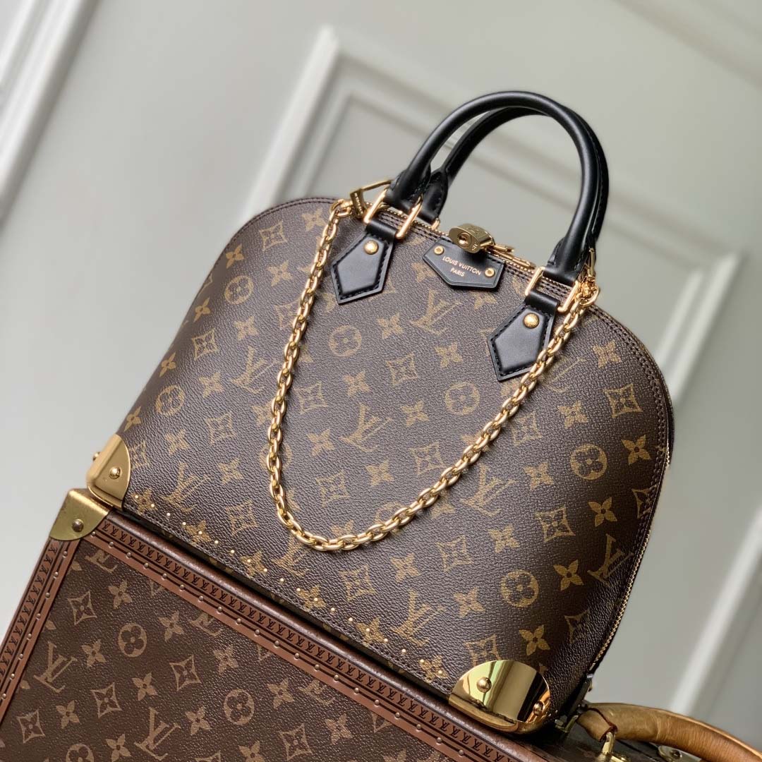 Louis Vuitton Alma Trunk PM Monogram   M27216  - FashionPlug
