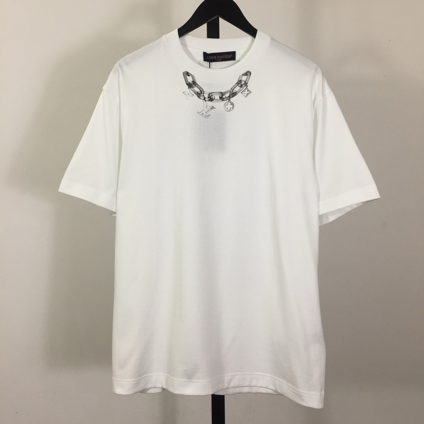 Louis Vuitton Chain Detail T-Shirt  - FashionPlug