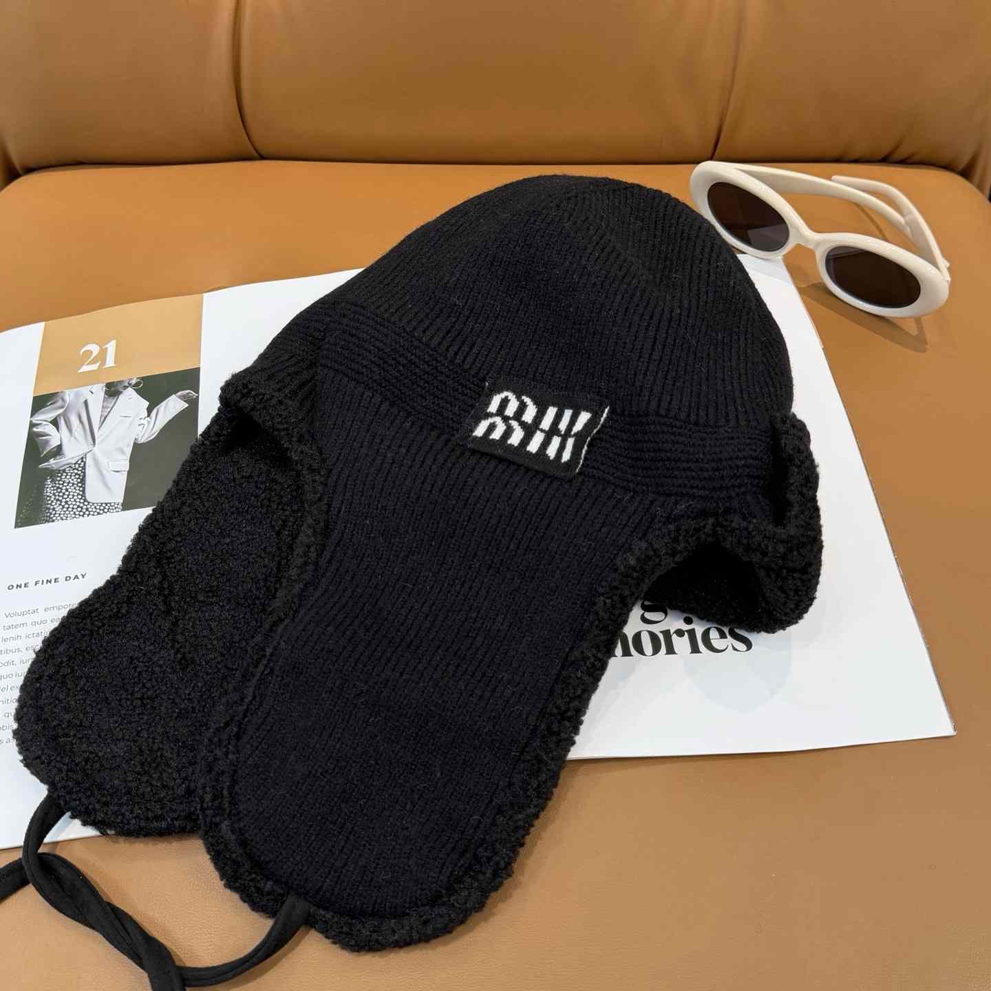 Miu Miu Sherpa Trapper - FashionPlug