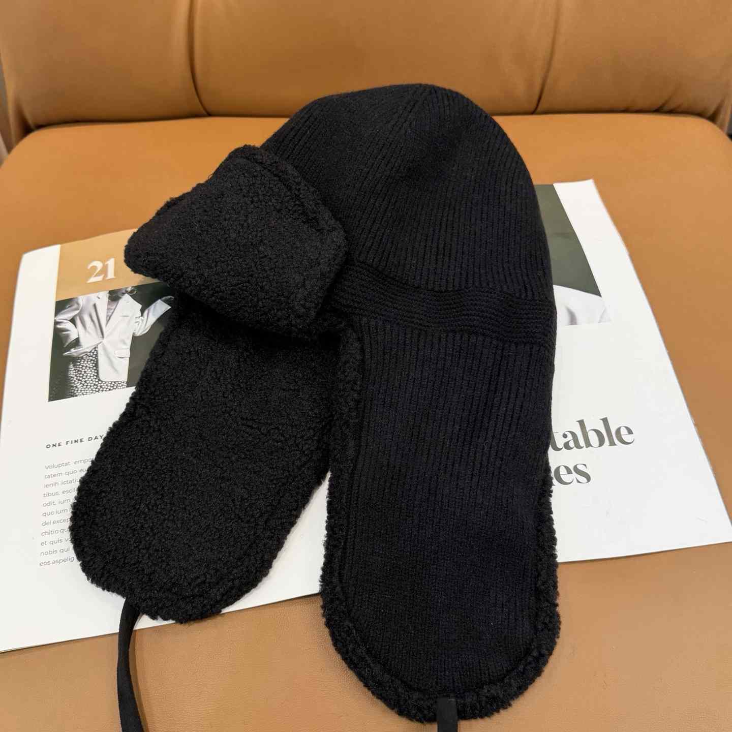 Miu Miu Sherpa Trapper - FashionPlug