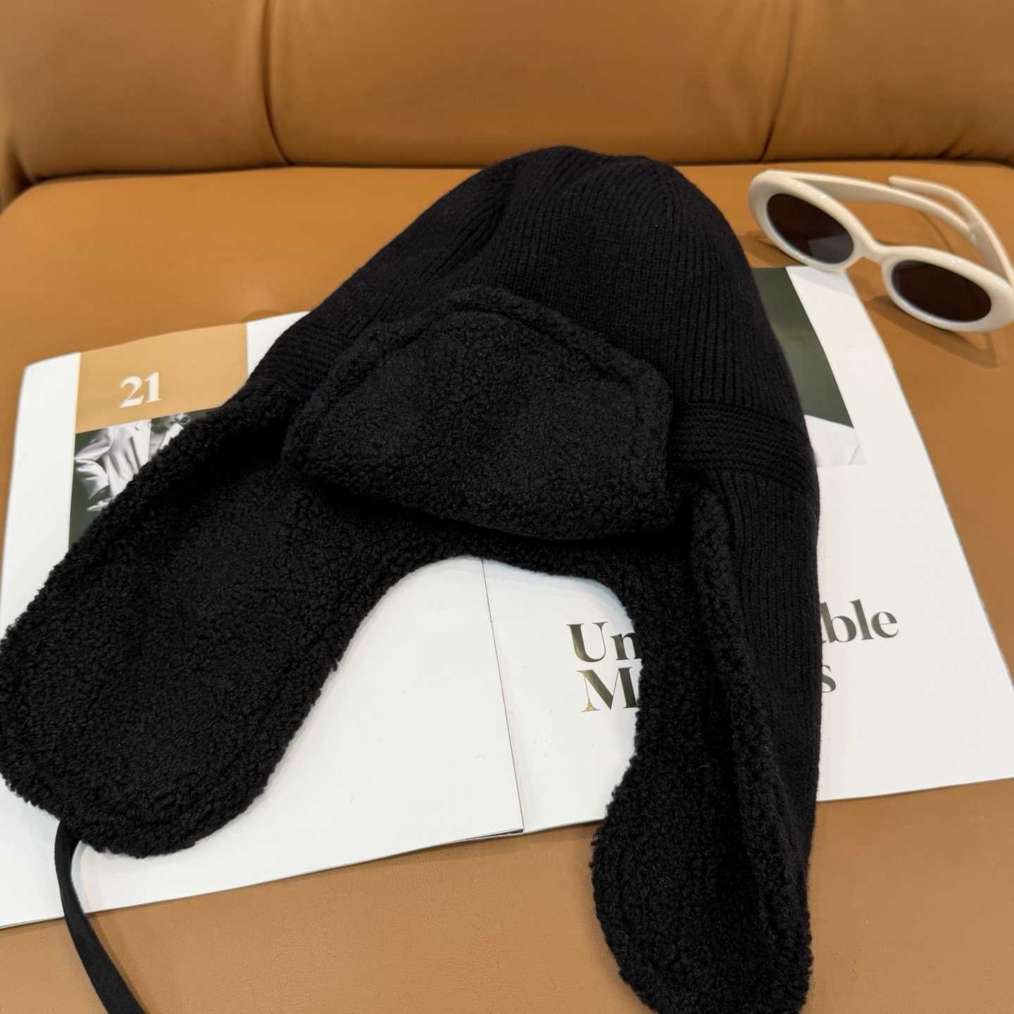 Miu Miu Sherpa Trapper - FashionPlug