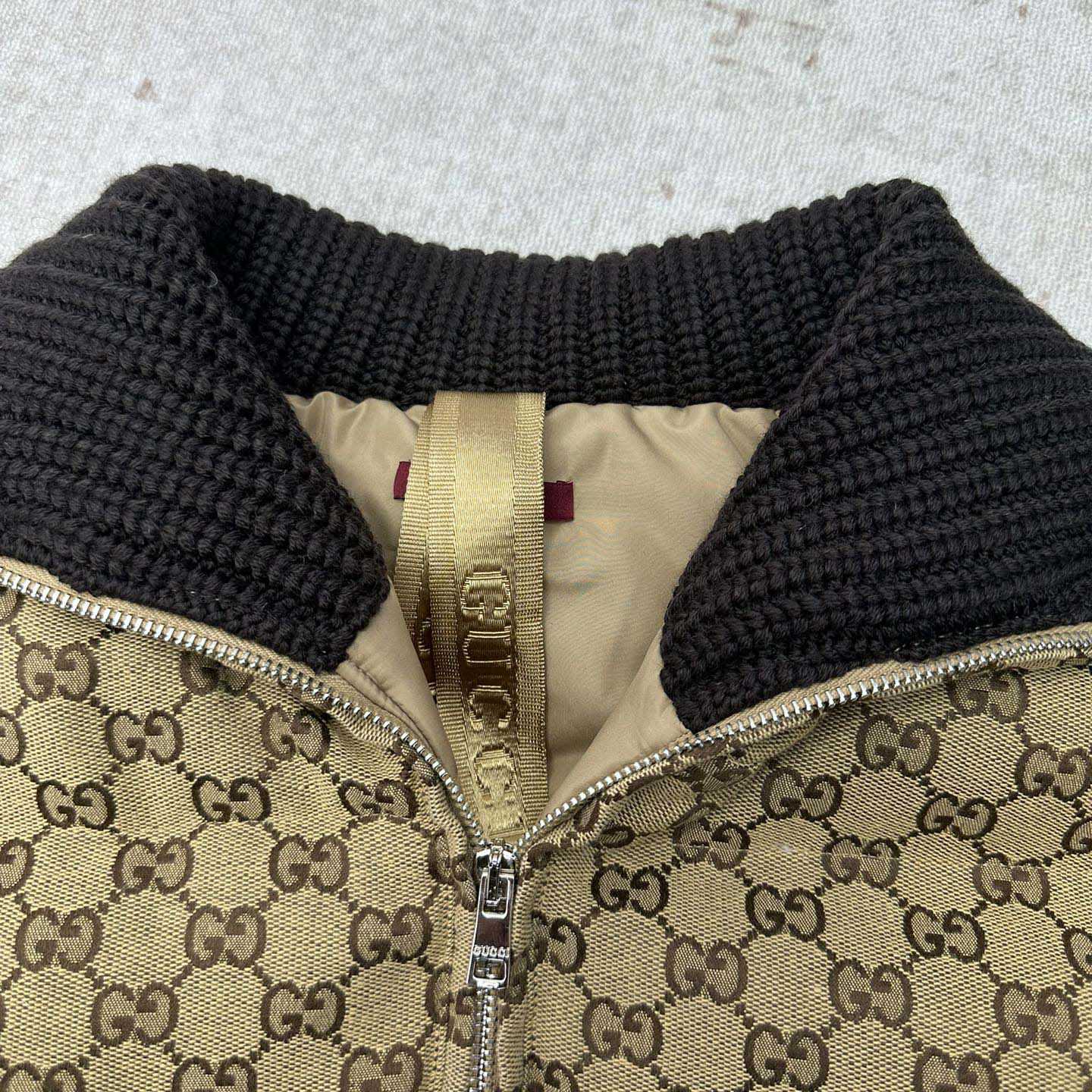 Gucci GG Canvas Puffer Jacket - FashionPlug
