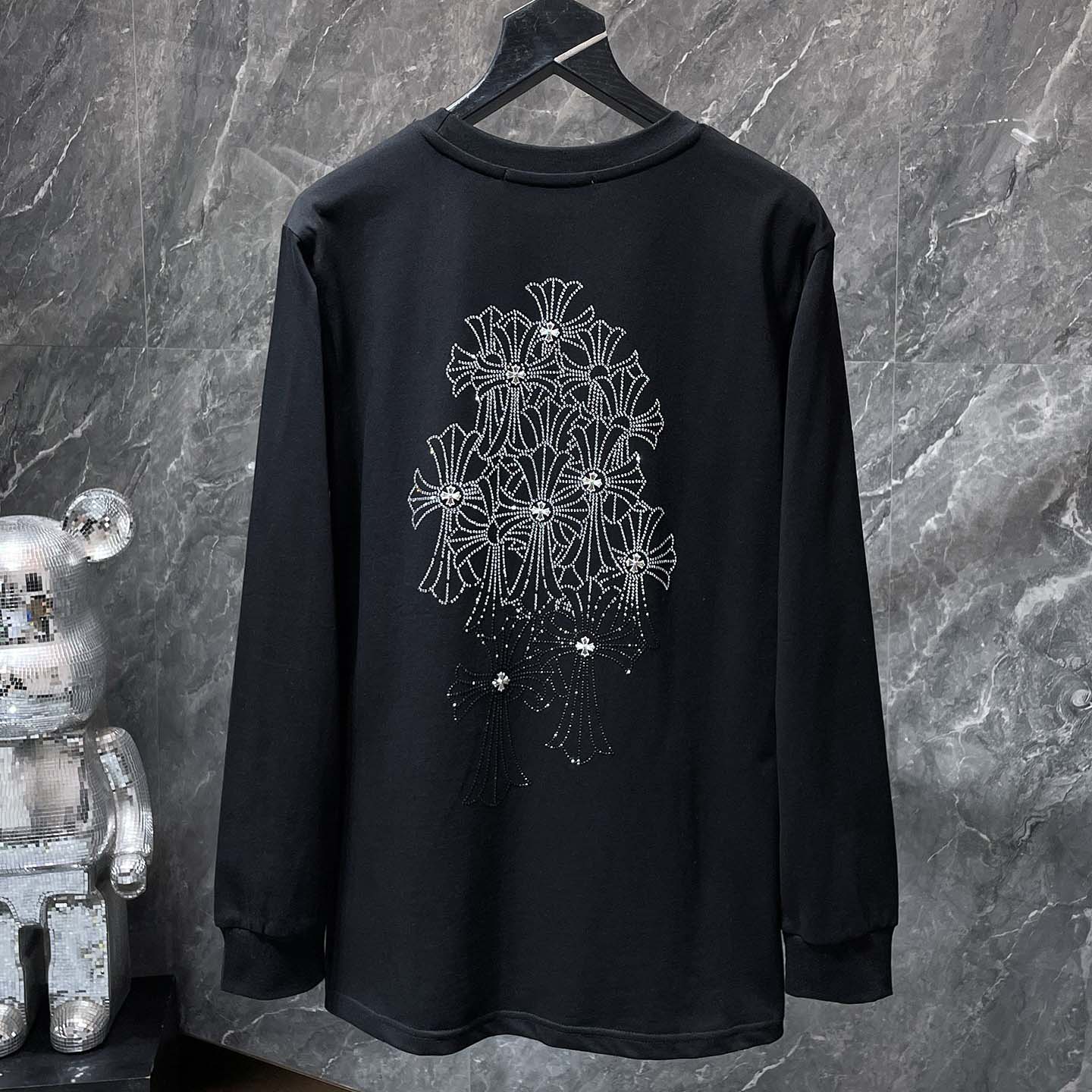 Chrome Hearts Long-sleeve T-shirt  - FashionPlug