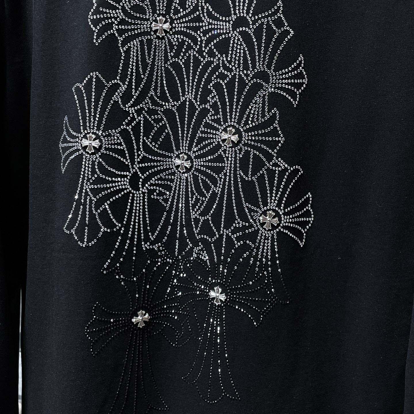 Chrome Hearts Long-sleeve T-shirt  - FashionPlug