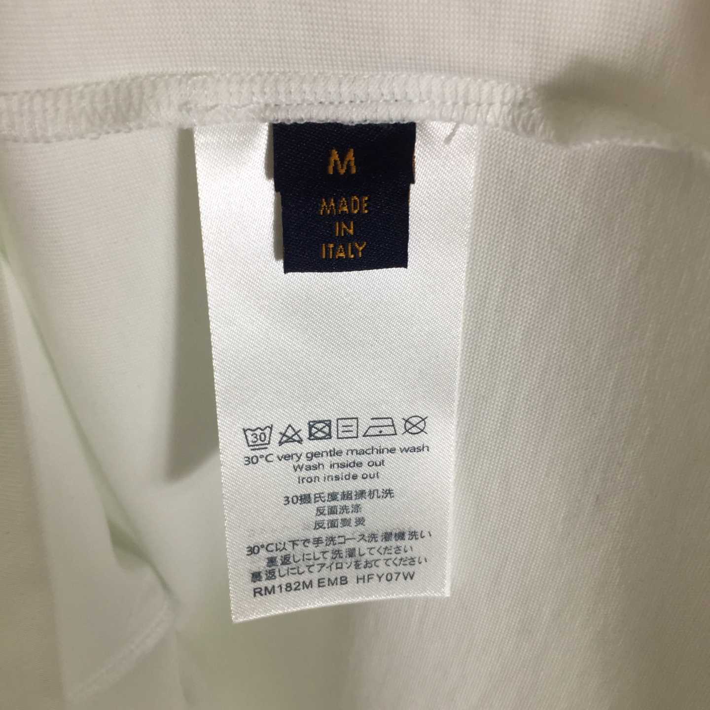 Louis Vuitton Printed Signature T-Shirt  - FashionPlug