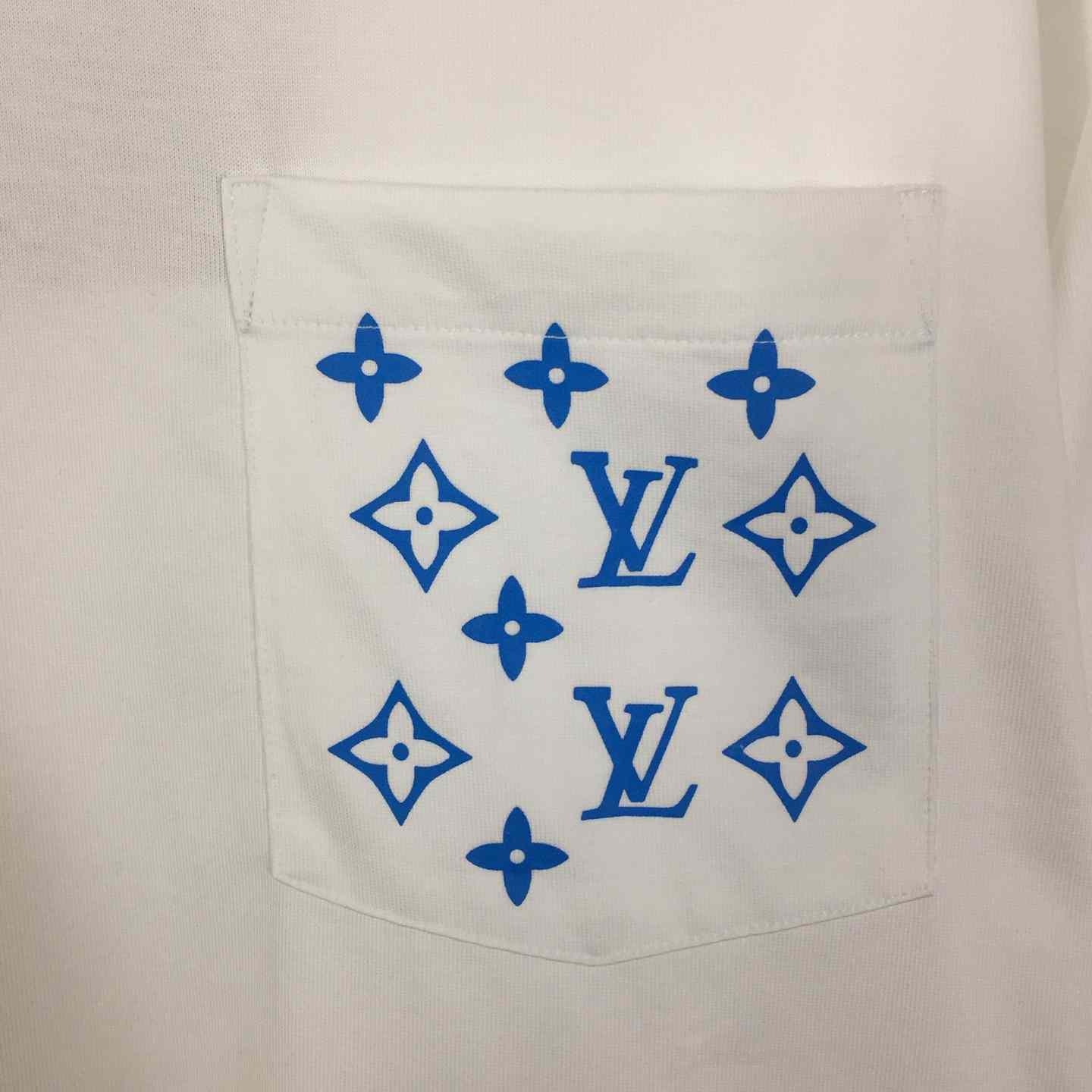 Louis Vuitton Printed Signature T-Shirt  - FashionPlug