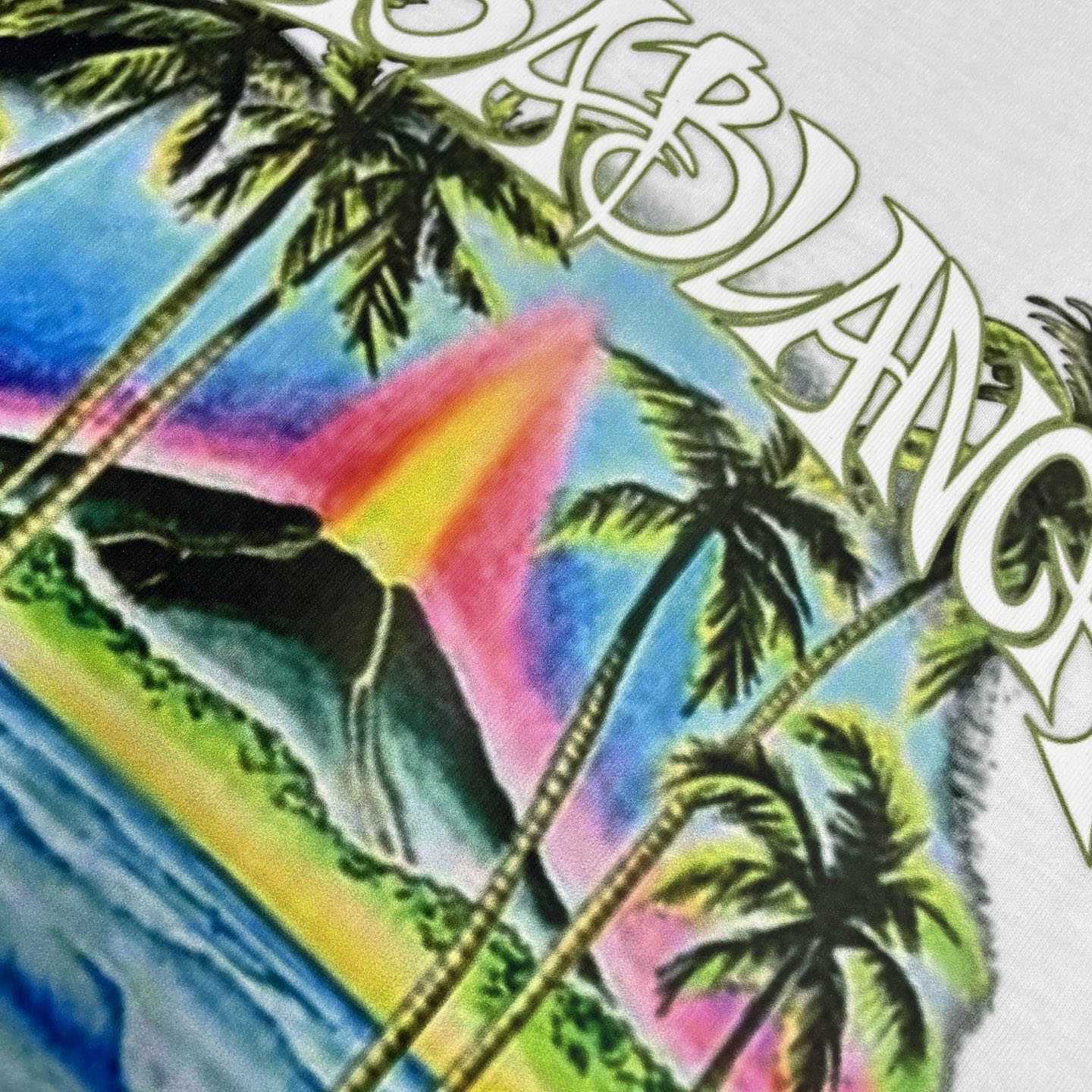 Casablanca Volcano Short Sleeve T‑Shirt C1130 - FashionPlug