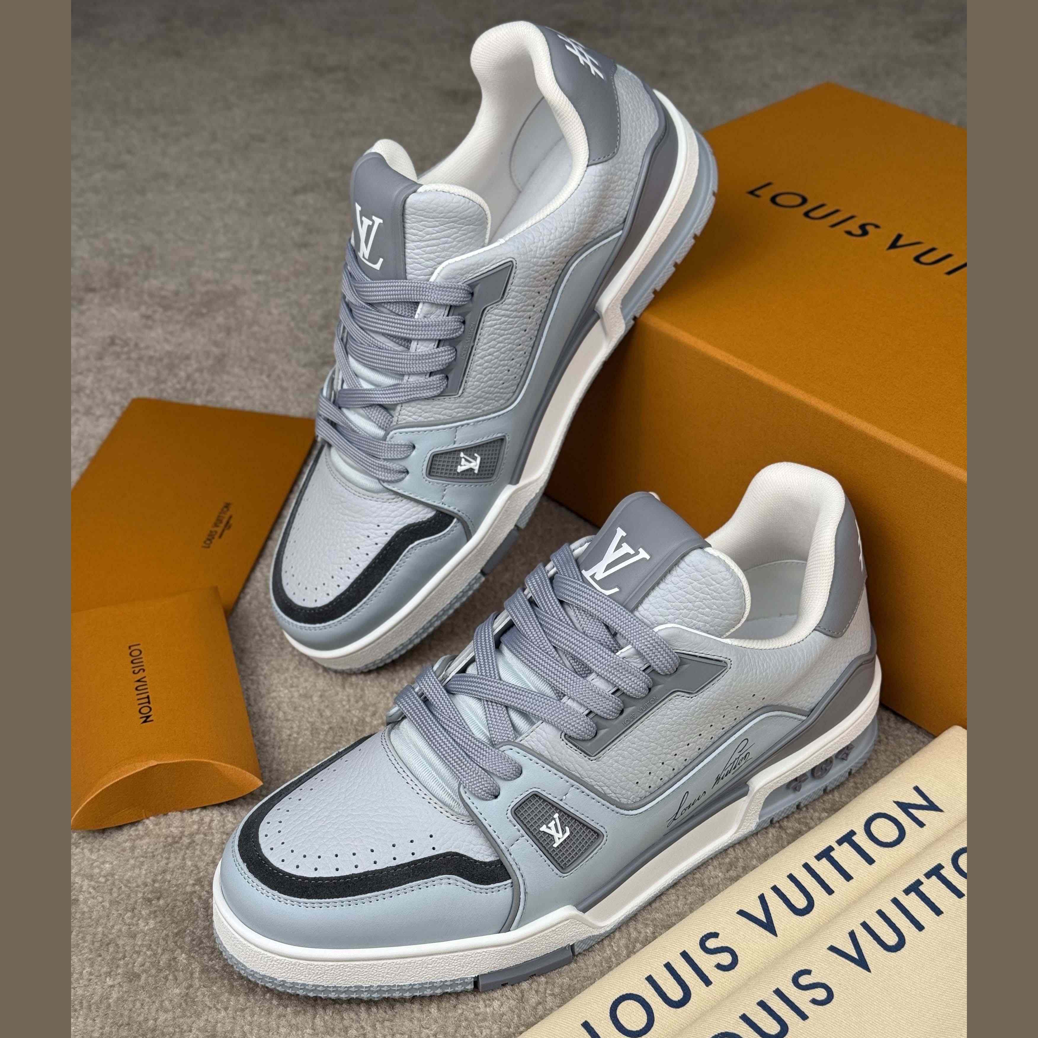 Louis Vuitton LV Trainer Sneaker   1AJCZ4 - FashionPlug