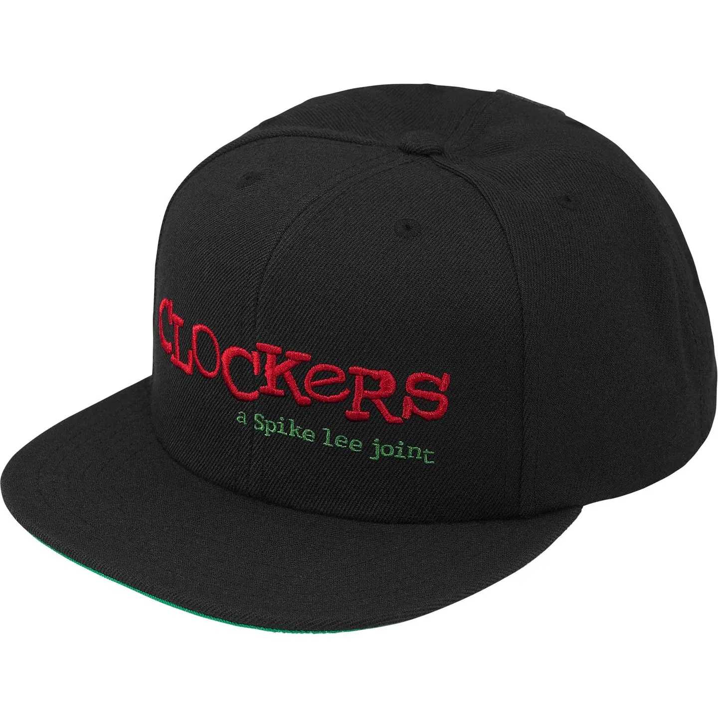 Supreme x 40 Acres Clockers 6-Panel 'Black' - FashionPlug