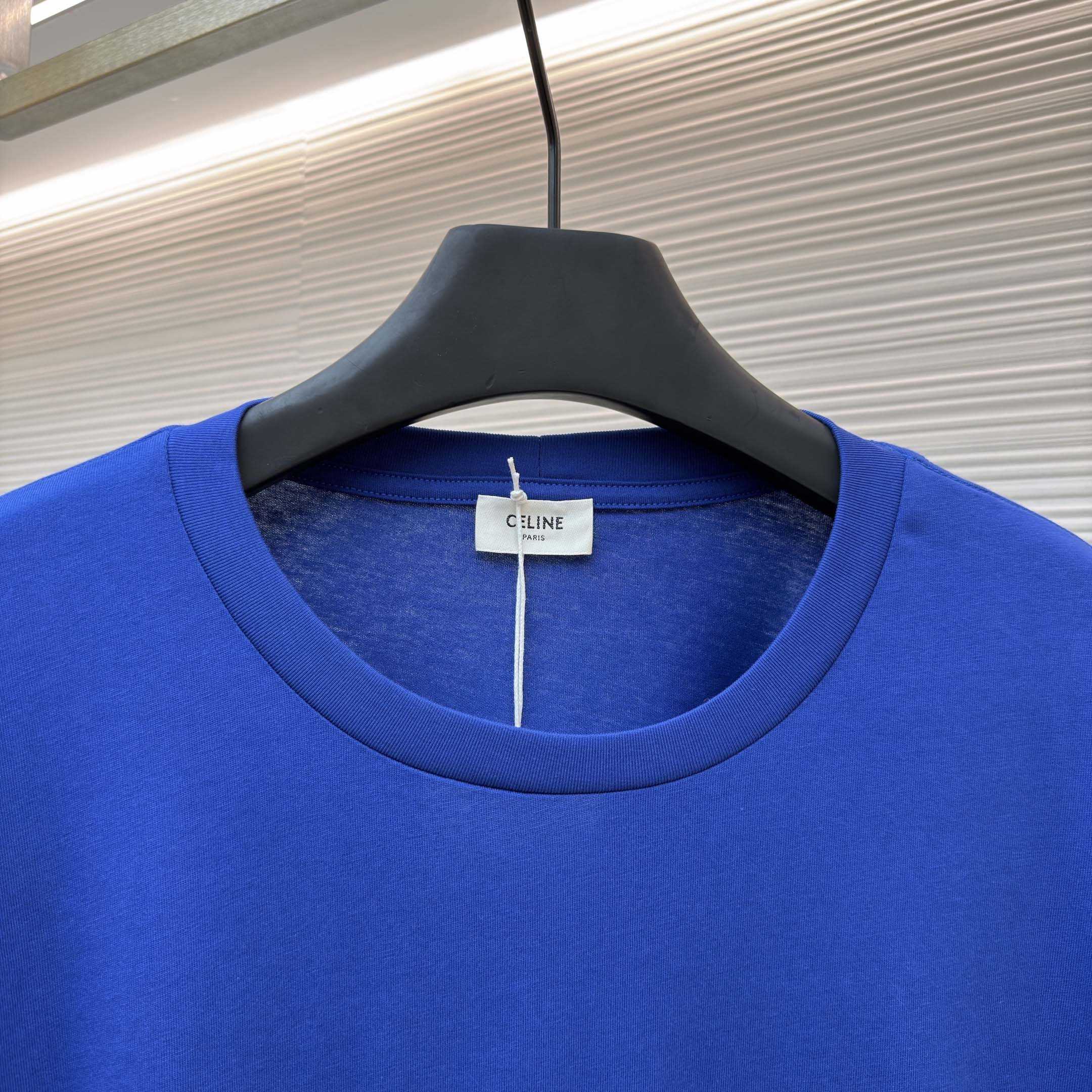 Celine Loose T-shirt In Cotton Jersey - FashionPlug