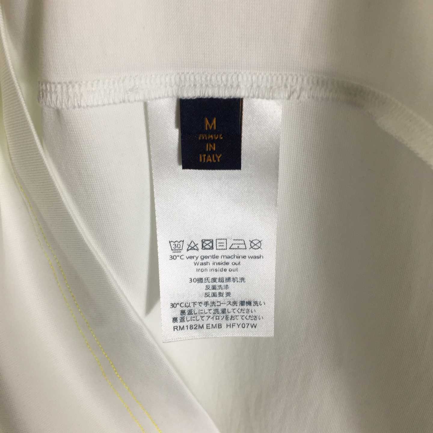 Louis Vuitton Cotton Crewneck Short-sleeve T-shirt - FashionPlug