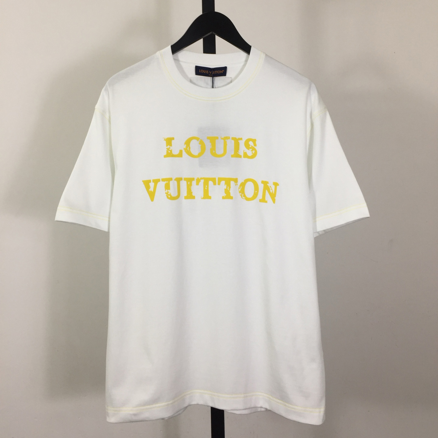 Louis Vuitton Cotton Crewneck Short-sleeve T-shirt - FashionPlug