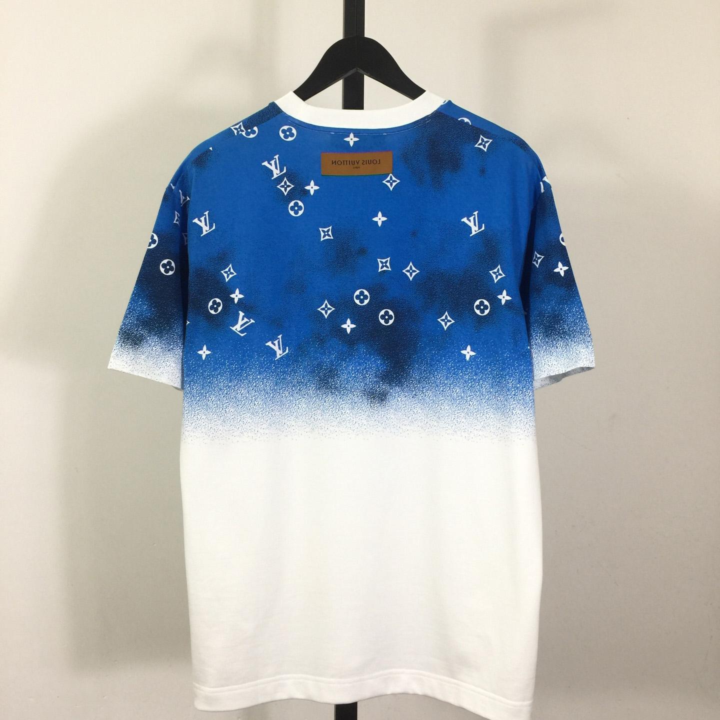 Louis Vuitton Monogram Gradient Cotton T-Shirt - FashionPlug
