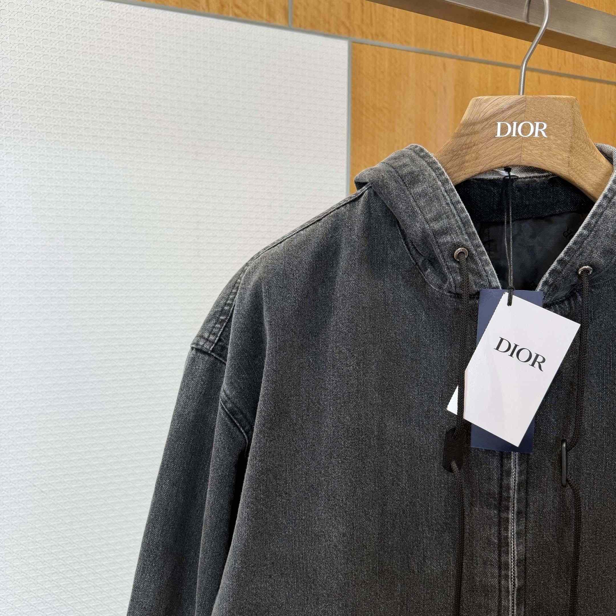 Dior CD Box Hooded Blouson Jacket - FashionPlug