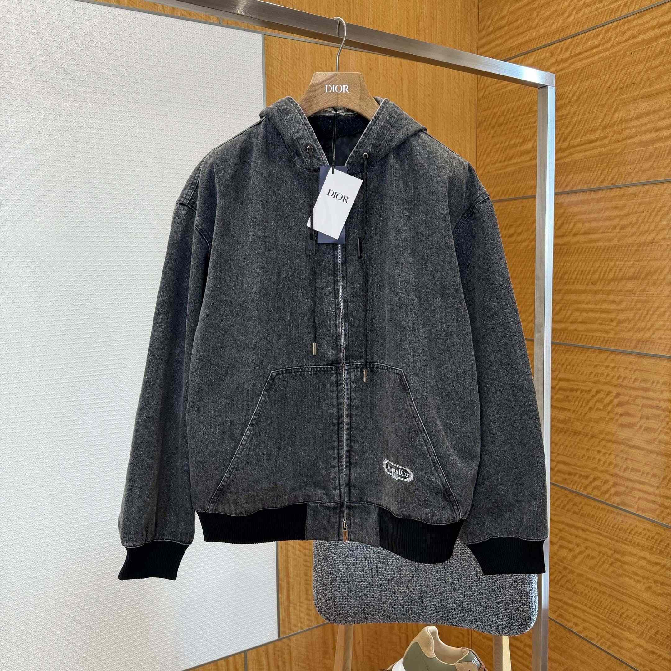 Dior CD Box Hooded Blouson Jacket - FashionPlug