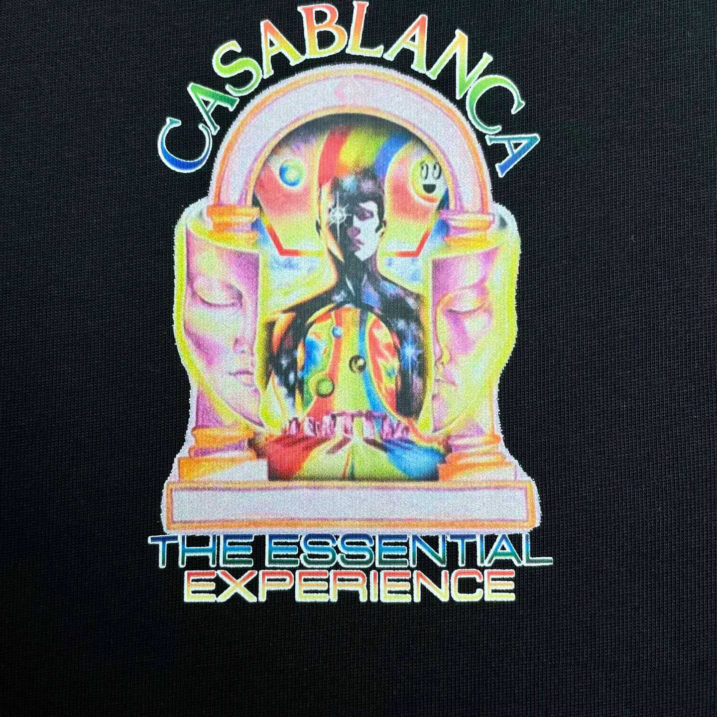 Casablanca Essential Experience printed cotton T-shirt C1113 - FashionPlug