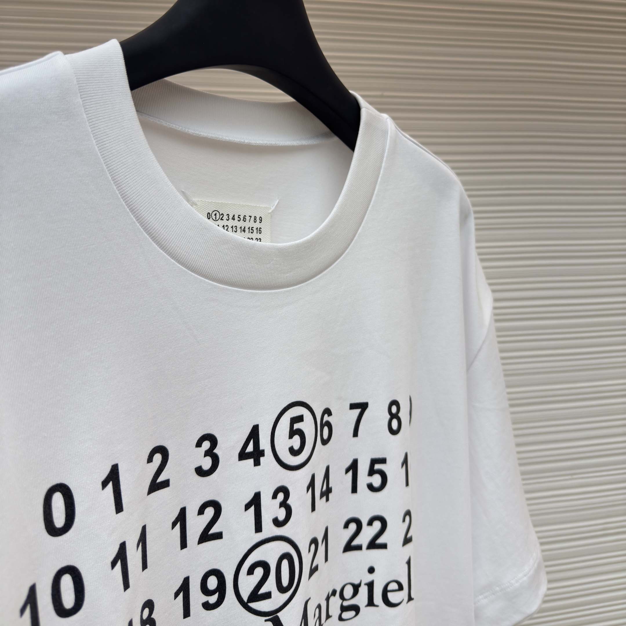 Maison Margiela cotton-jersey T-shirt - FashionPlug
