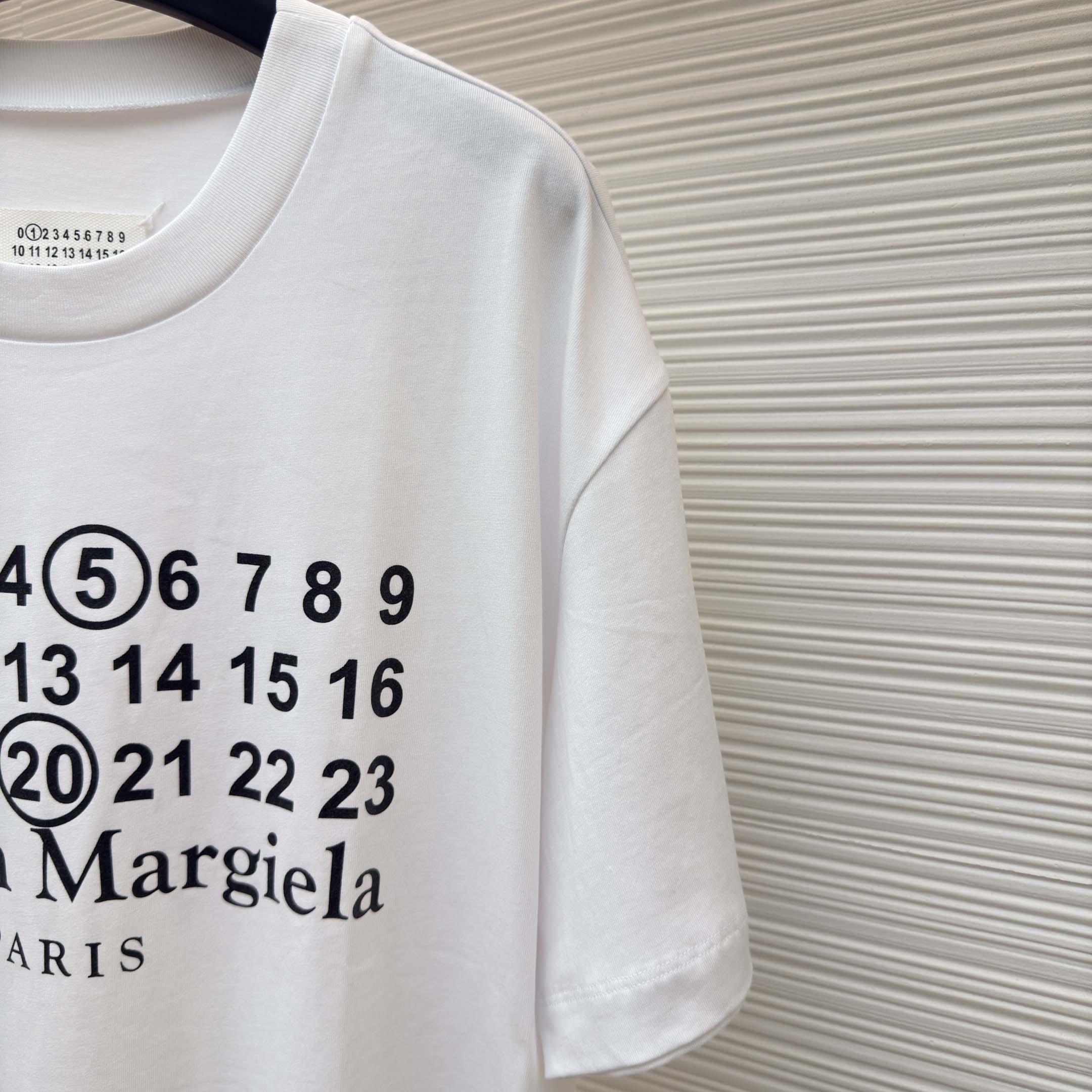 Maison Margiela cotton-jersey T-shirt - FashionPlug