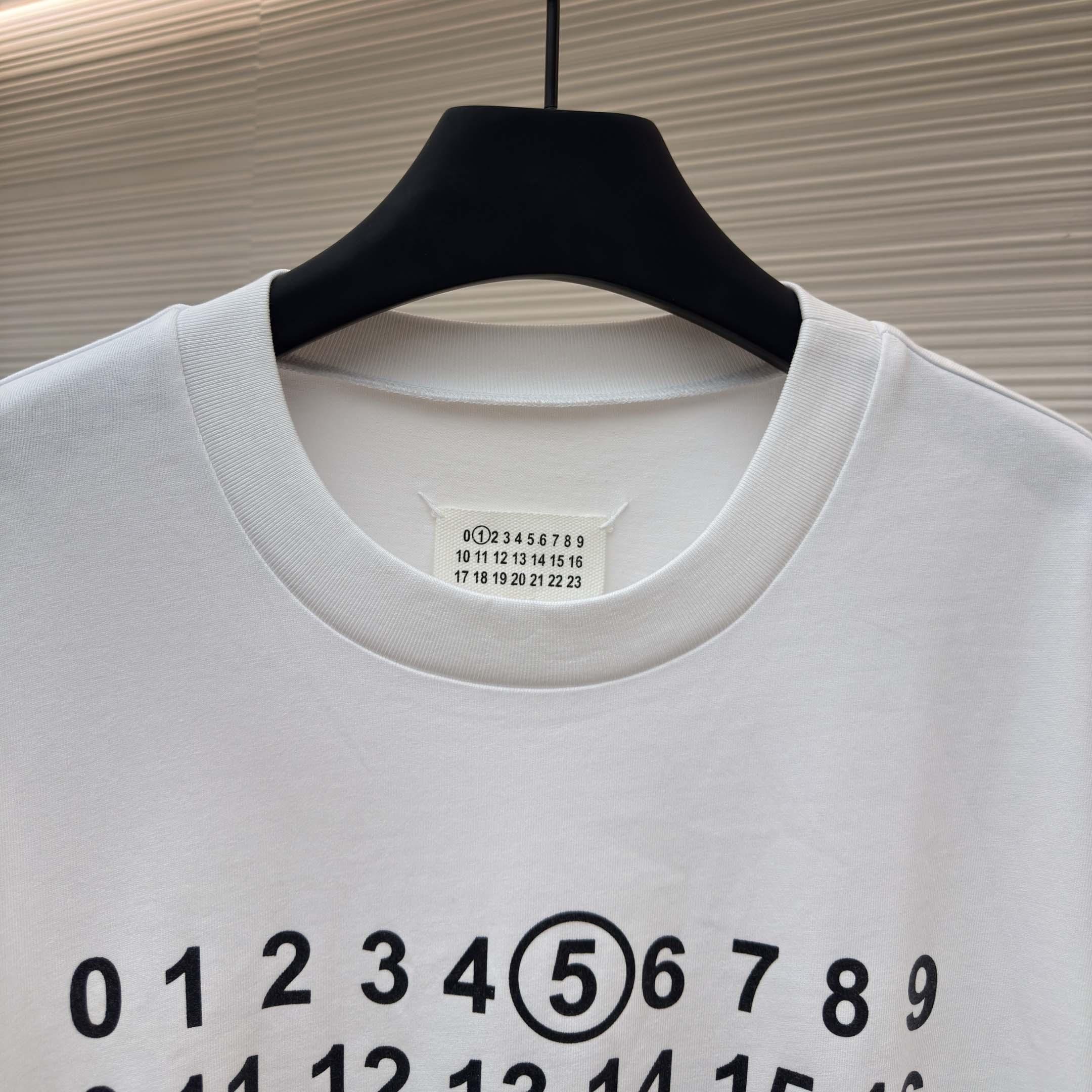 Maison Margiela cotton-jersey T-shirt - FashionPlug