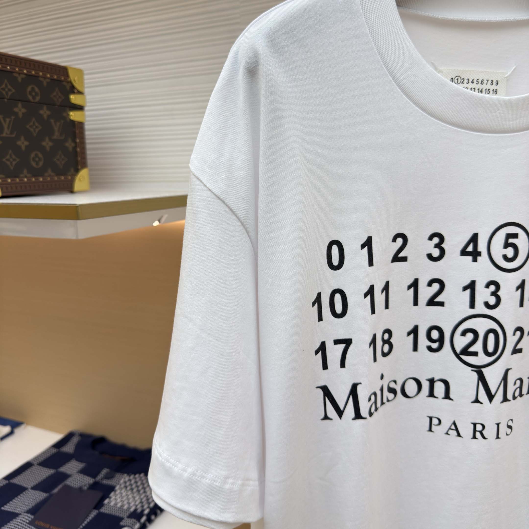 Maison Margiela cotton-jersey T-shirt - FashionPlug