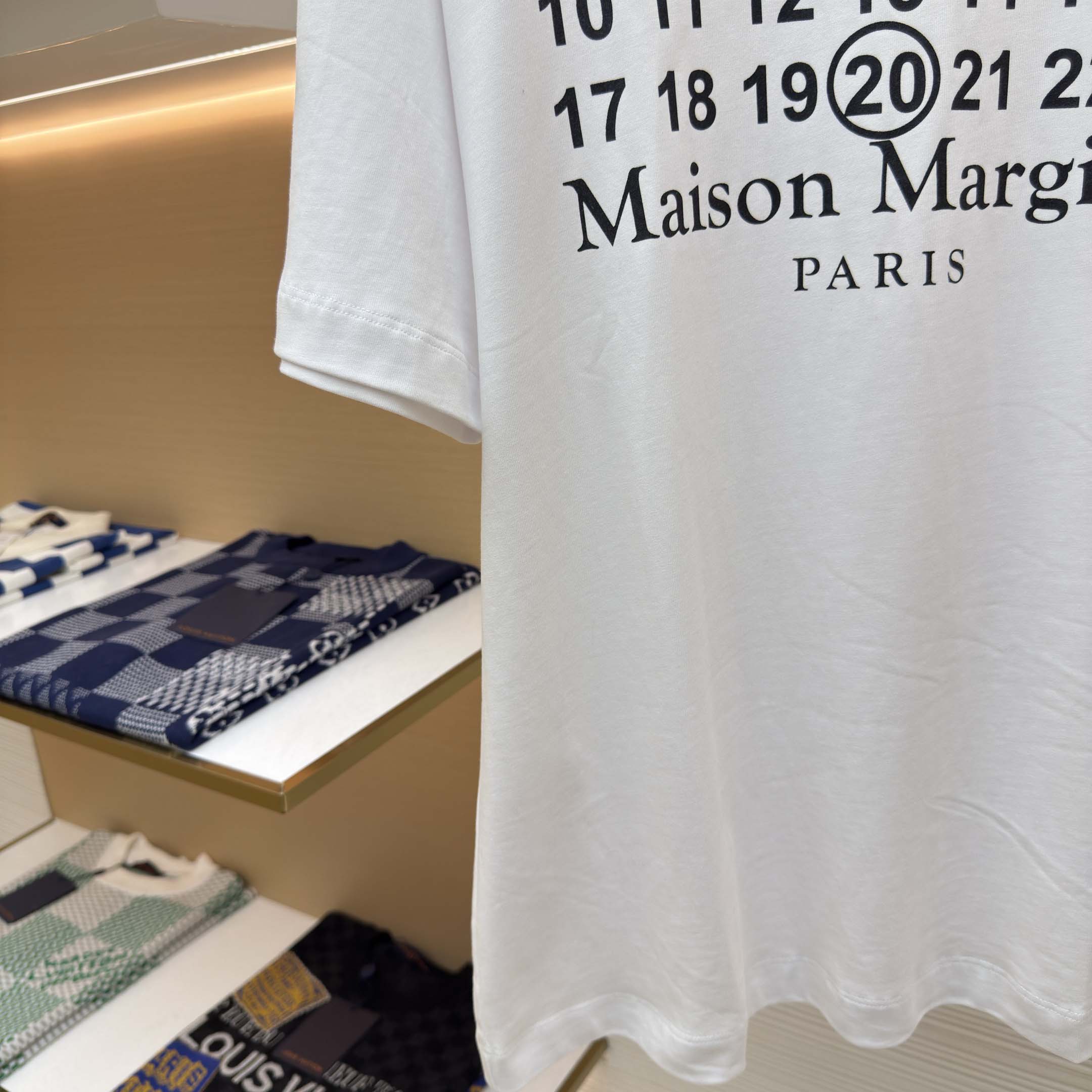 Maison Margiela cotton-jersey T-shirt - FashionPlug