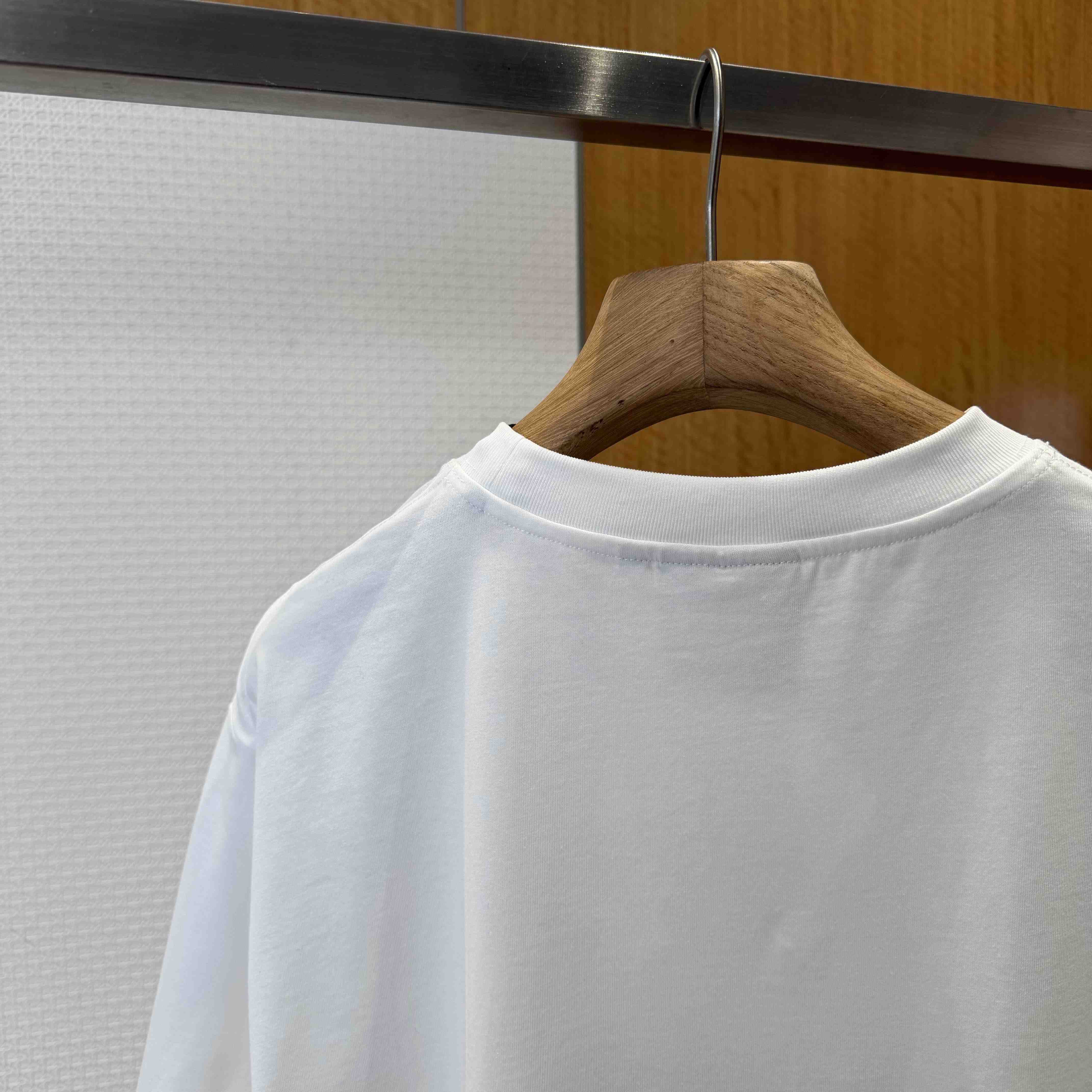 Dior T-Shirt with Book Cover Embroidery - FashionPlug