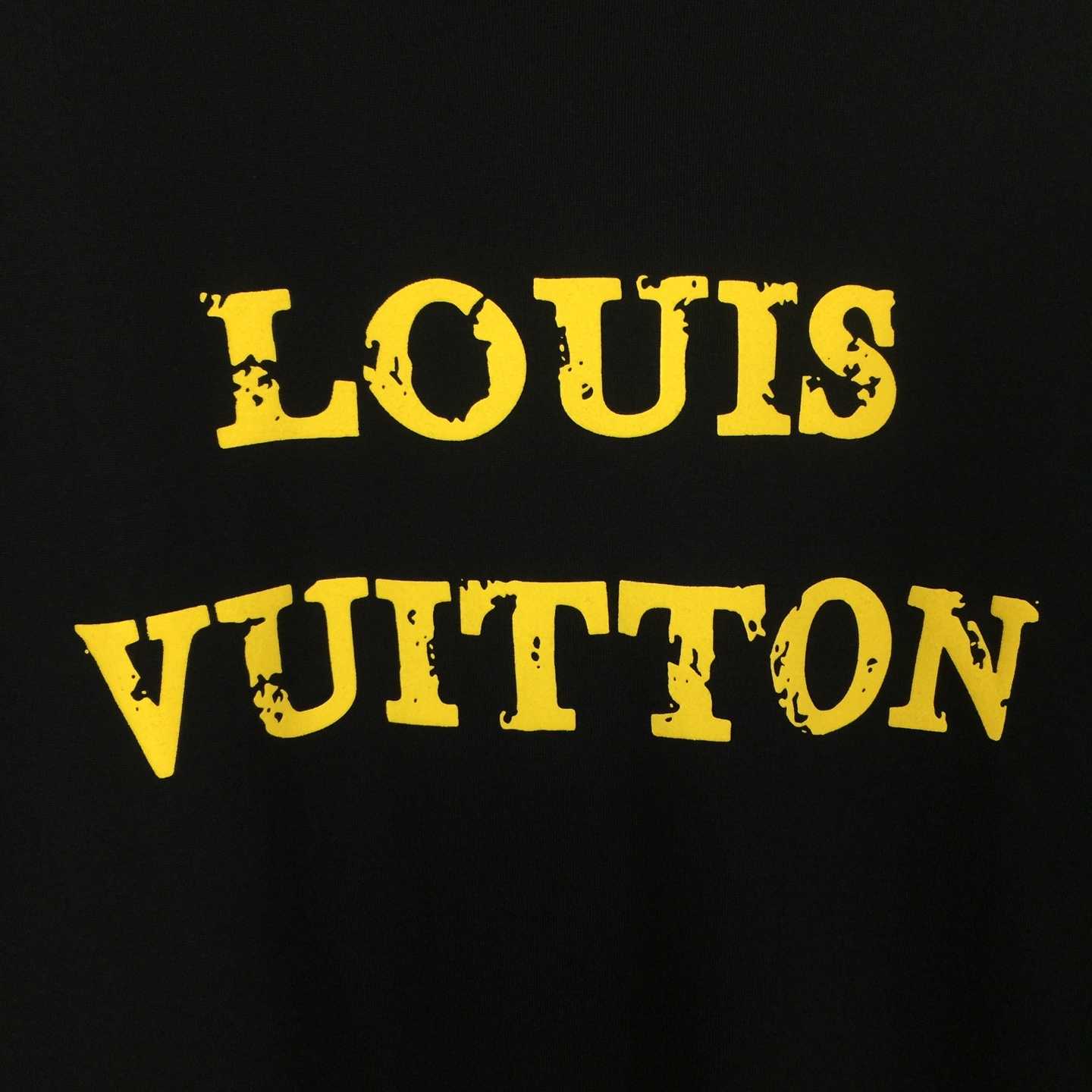 Louis Vuitton Cotton Crewneck Short-sleeve T-shirt - FashionPlug