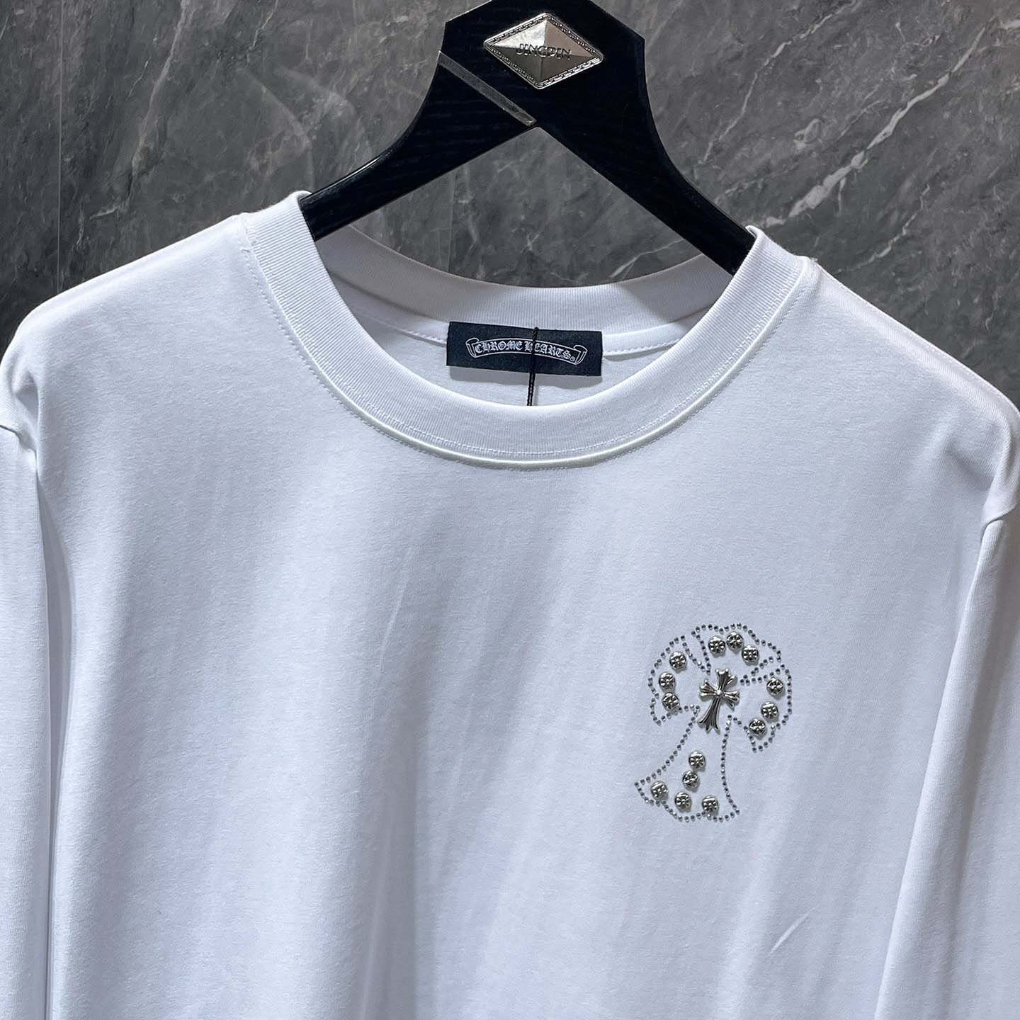 Chrome Hearts Long-sleeve T-shirt  - FashionPlug