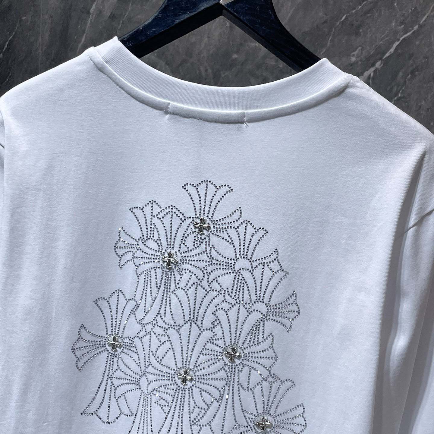 Chrome Hearts Long-sleeve T-shirt  - FashionPlug