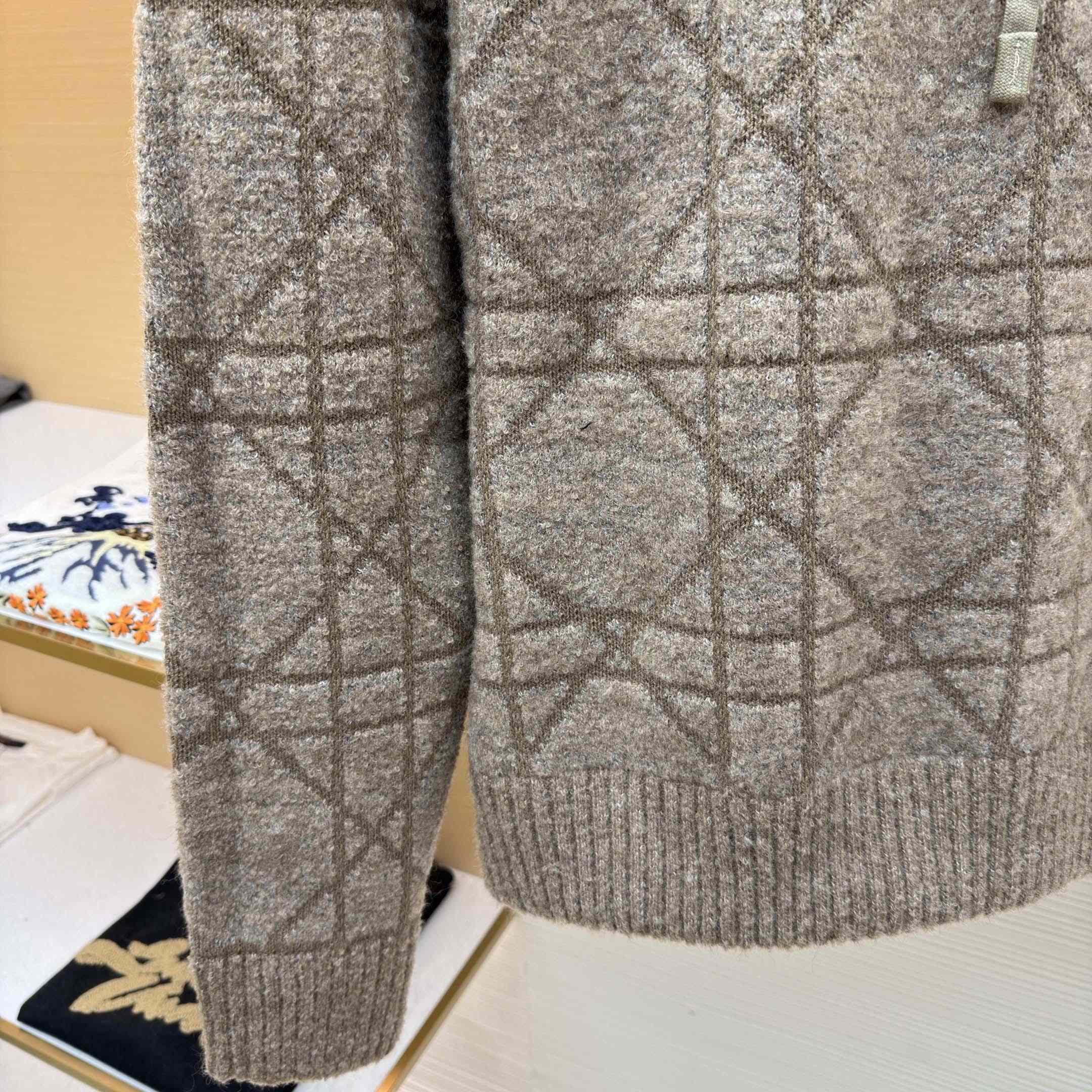 Dior Cannage Hooded Sweatshirt  - FashionPlug