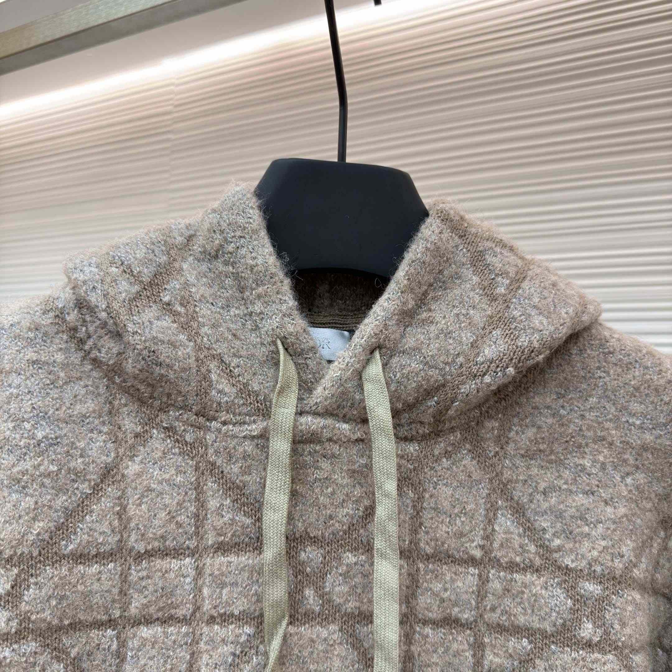 Dior Cannage Hooded Sweatshirt  - FashionPlug