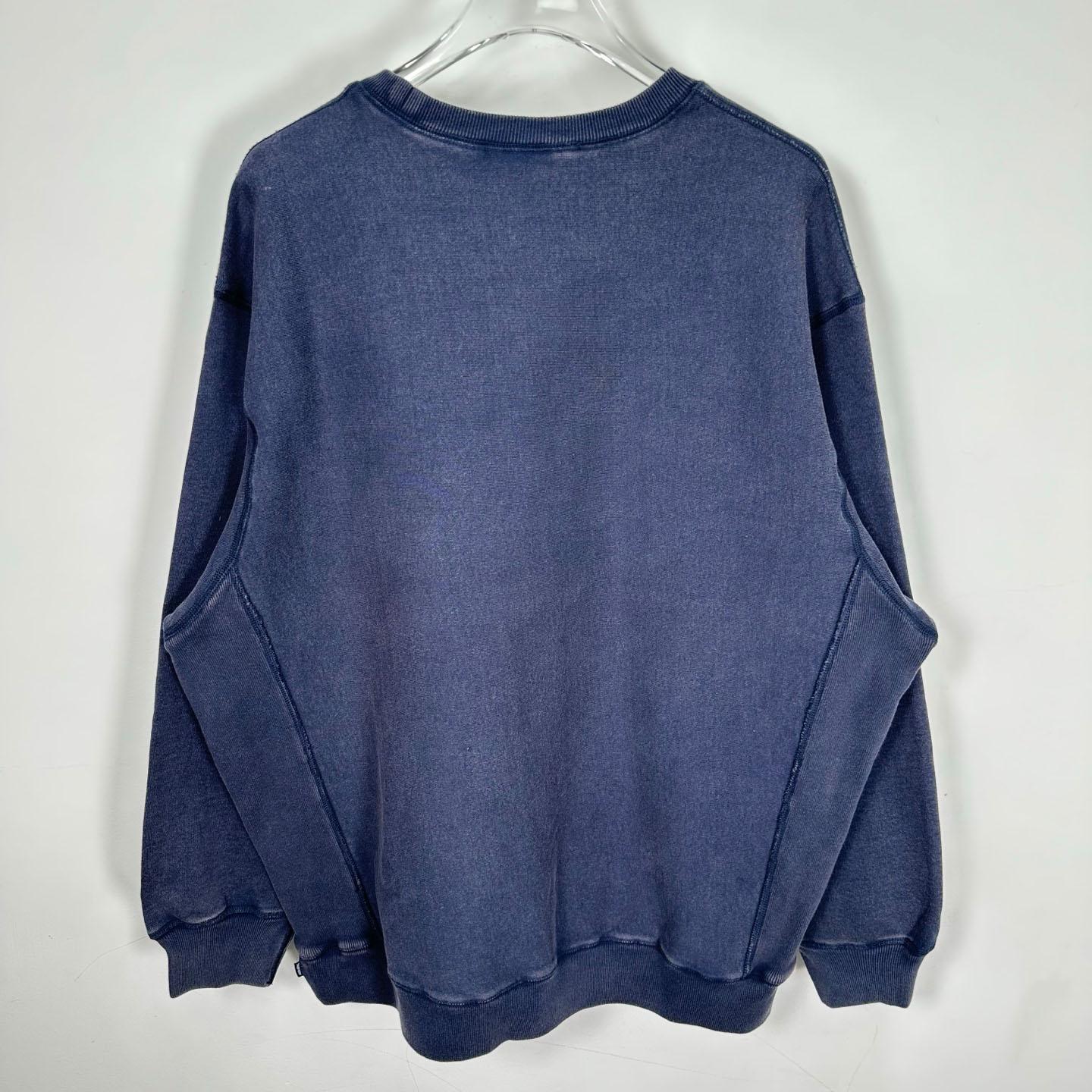 Supreme 25SS Wash Box Logo Crewneck 'Blue' - FashionPlug