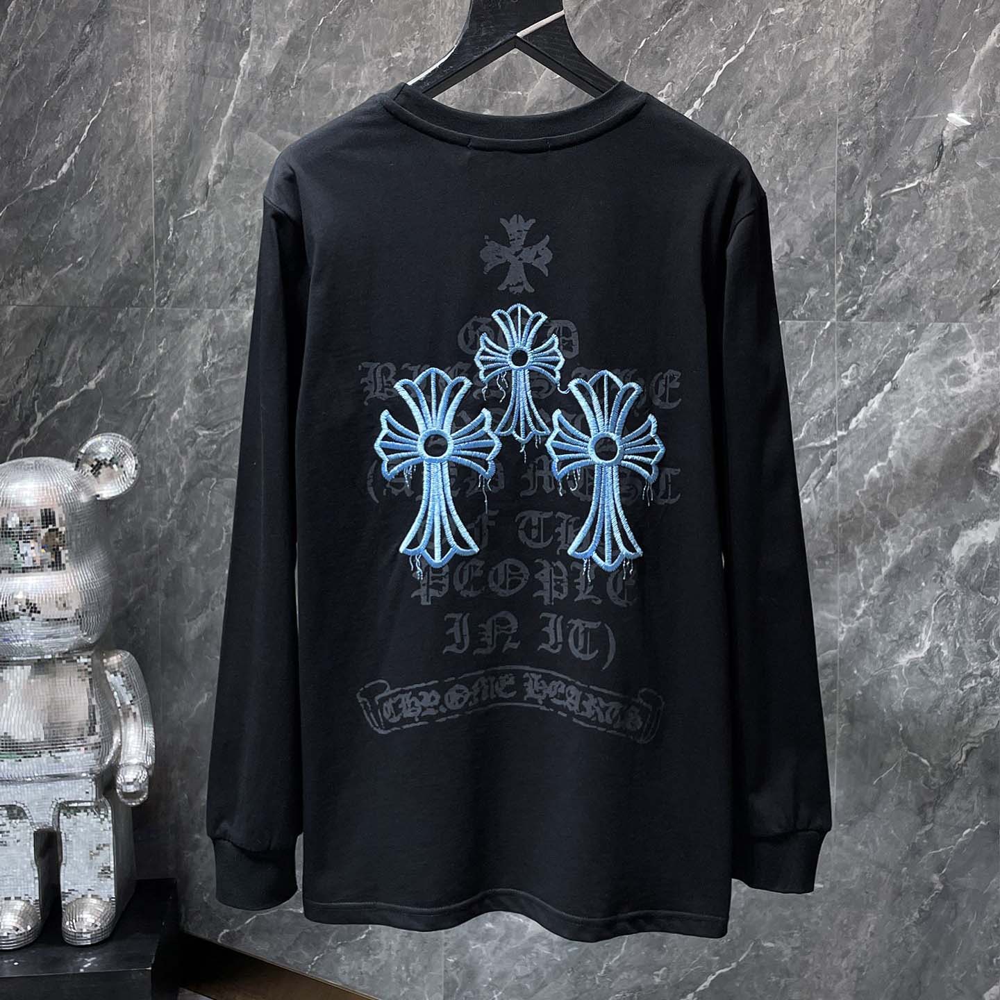 Chrome Hearts Long-sleeve T-shirt  - FashionPlug