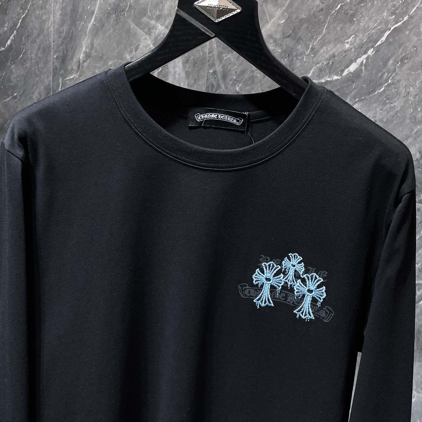 Chrome Hearts Long-sleeve T-shirt  - FashionPlug
