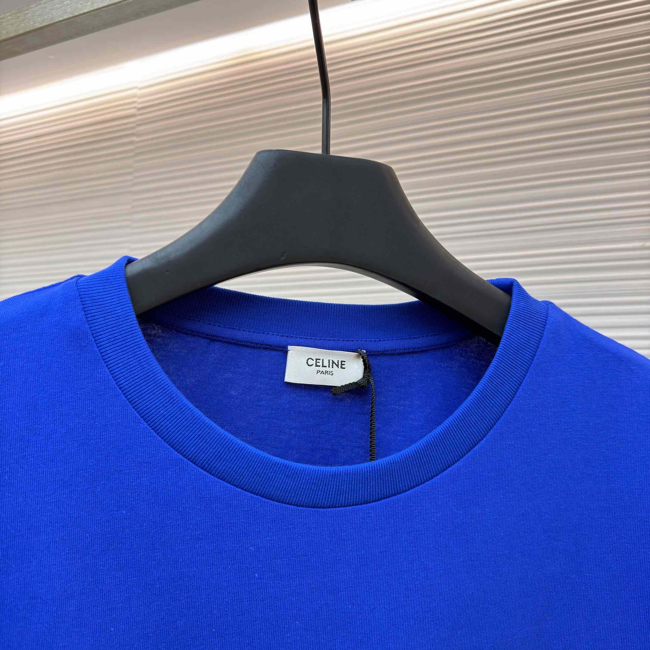 Celine T-SHIRT IN Cotton Jersey - FashionPlug