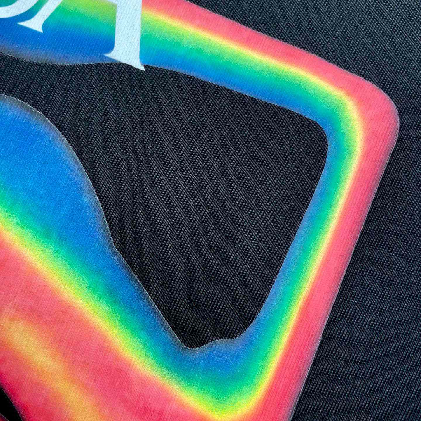 Casablanca Heat Map Logo Short Sleeve T‑Shirt C1125 - FashionPlug