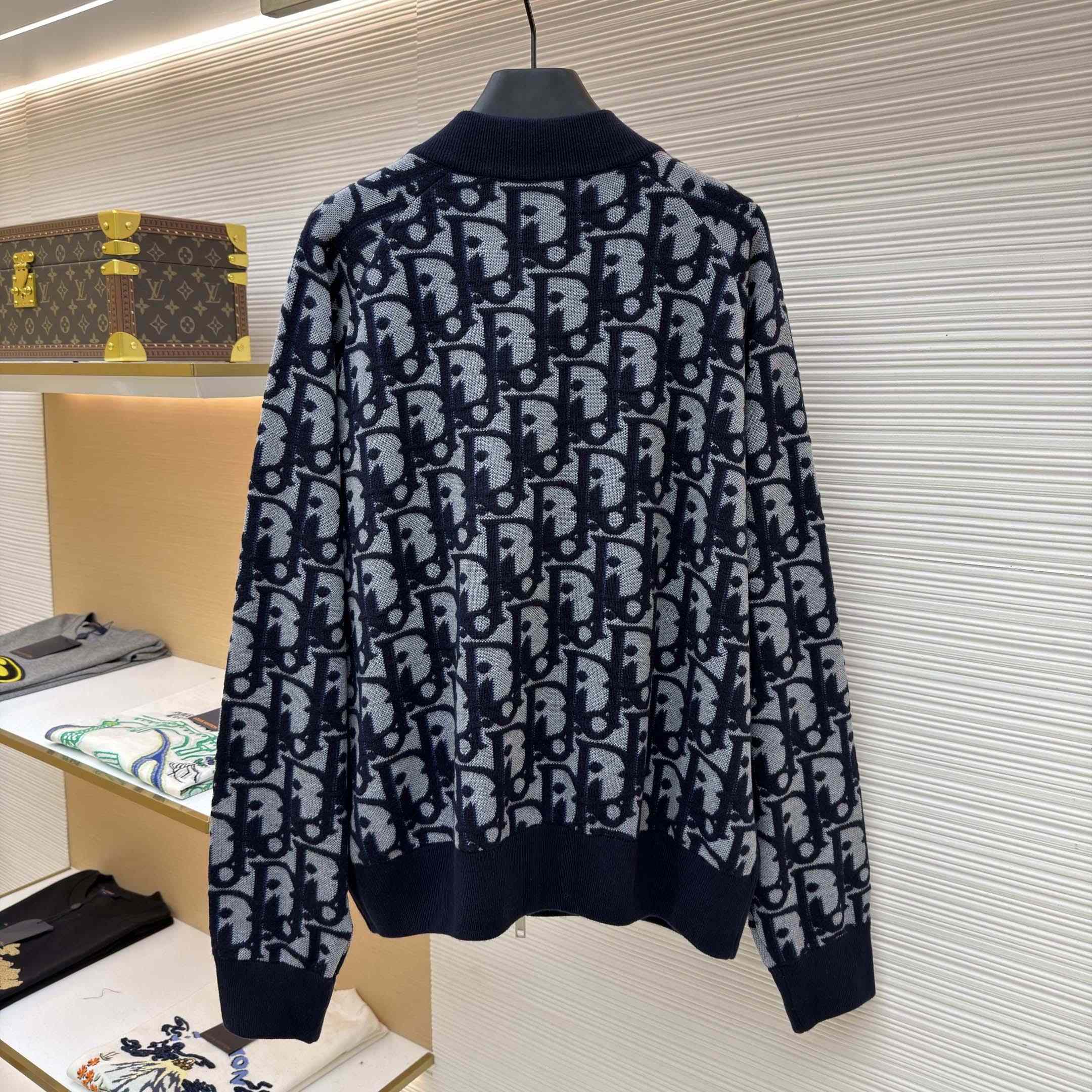 Dior Oblique Bomber Jacket - FashionPlug