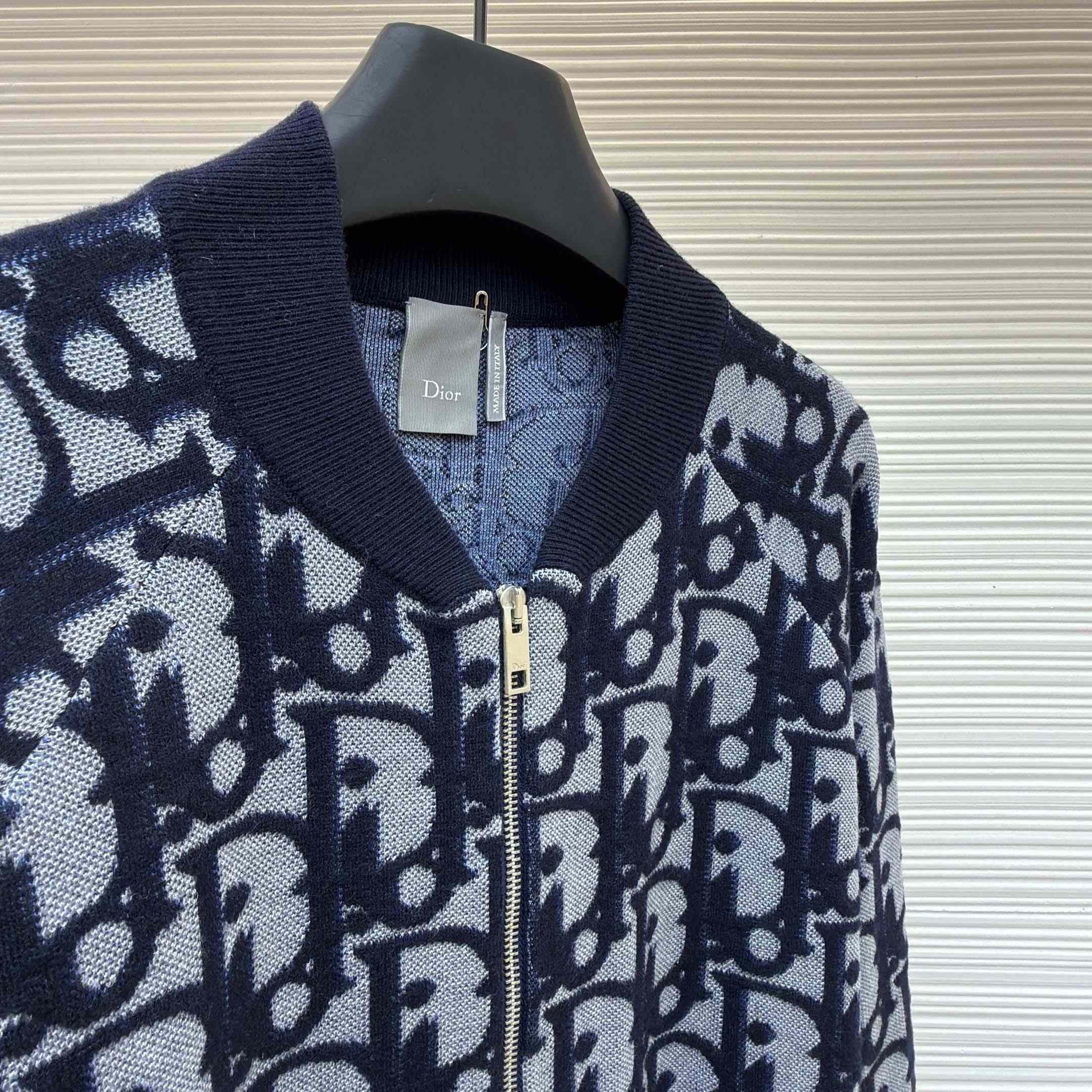 Dior Oblique Bomber Jacket - FashionPlug