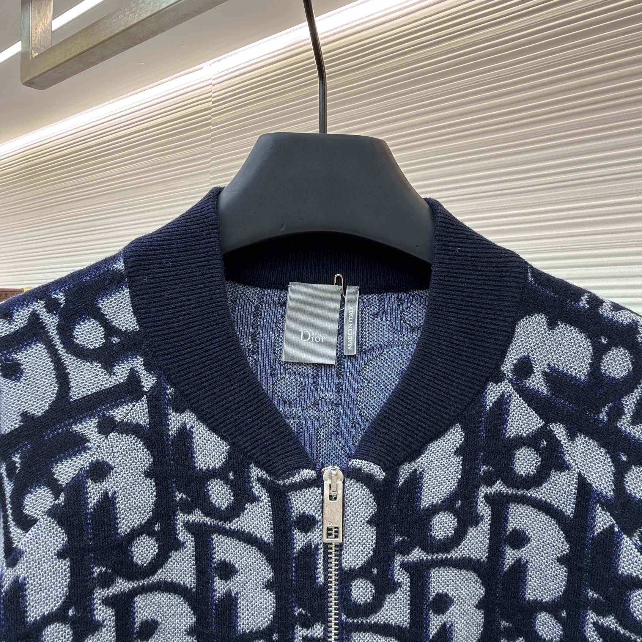 Dior Oblique Bomber Jacket - FashionPlug