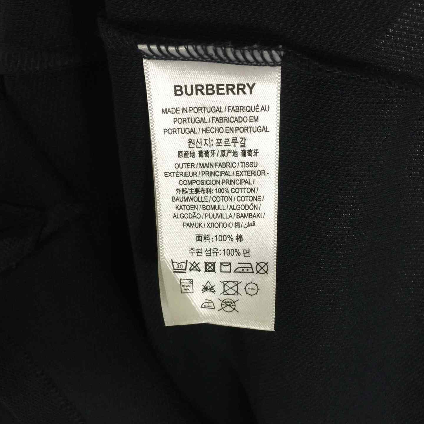 Burberry Cotton Polo Shirt - FashionPlug